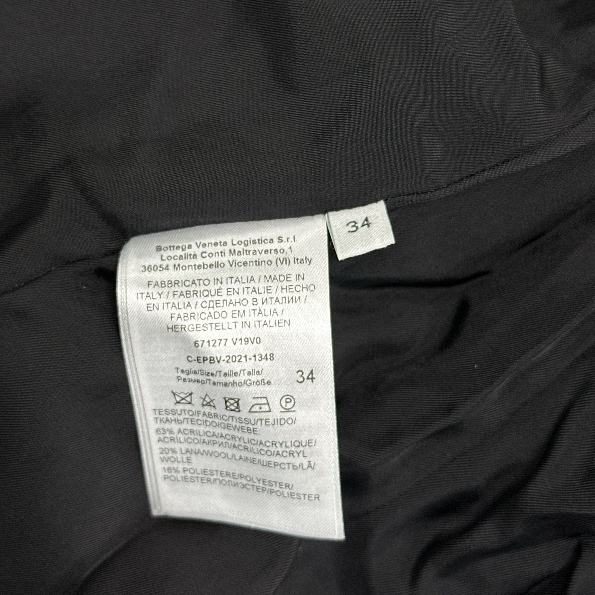Bottega Veneta Bottega Veneta Double-Breasted Blazer Size 34 Size XXS / US 00 / IT 34 - 3 Thumbnail