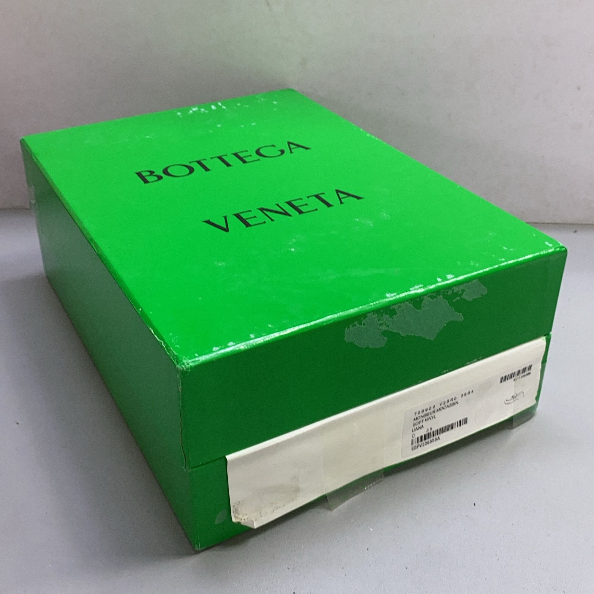 Bottega Veneta Bottega Veneta Green Leather Monsieur Loafers Size 35 Size US 5 / IT 35 - 10 Thumbnail