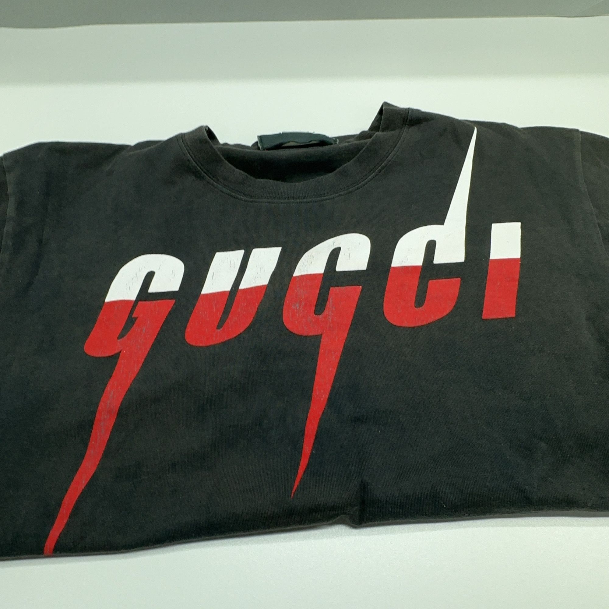 Gucci Gucci Blade Logo T-Shirt Black Size S Size US S / EU 44-46 / 1 - 7 Thumbnail