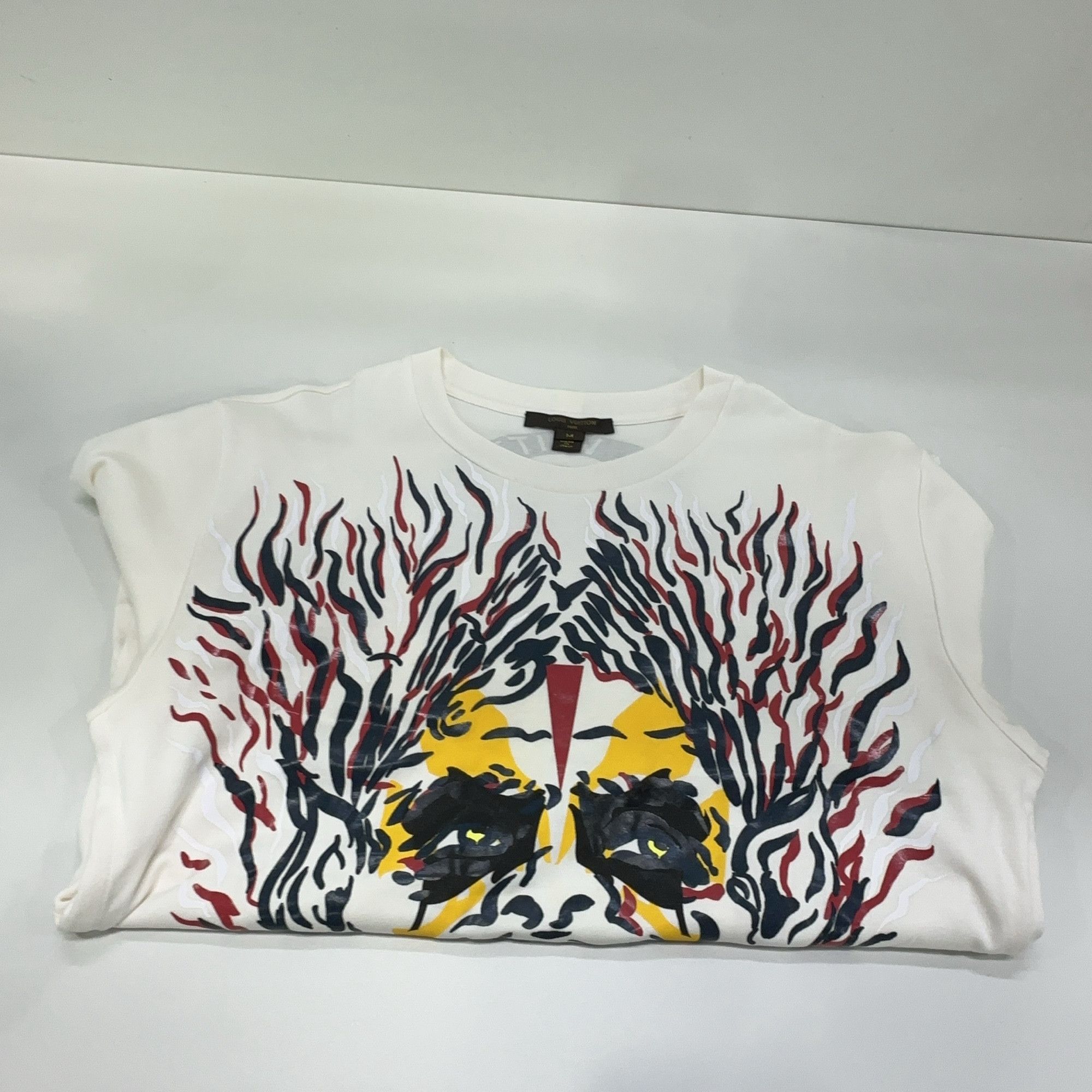 Louis Vuitton Louis Vuitton Face Graphic T-Shirt Size M Size US M / EU 48-50 / 2 - 6 Thumbnail