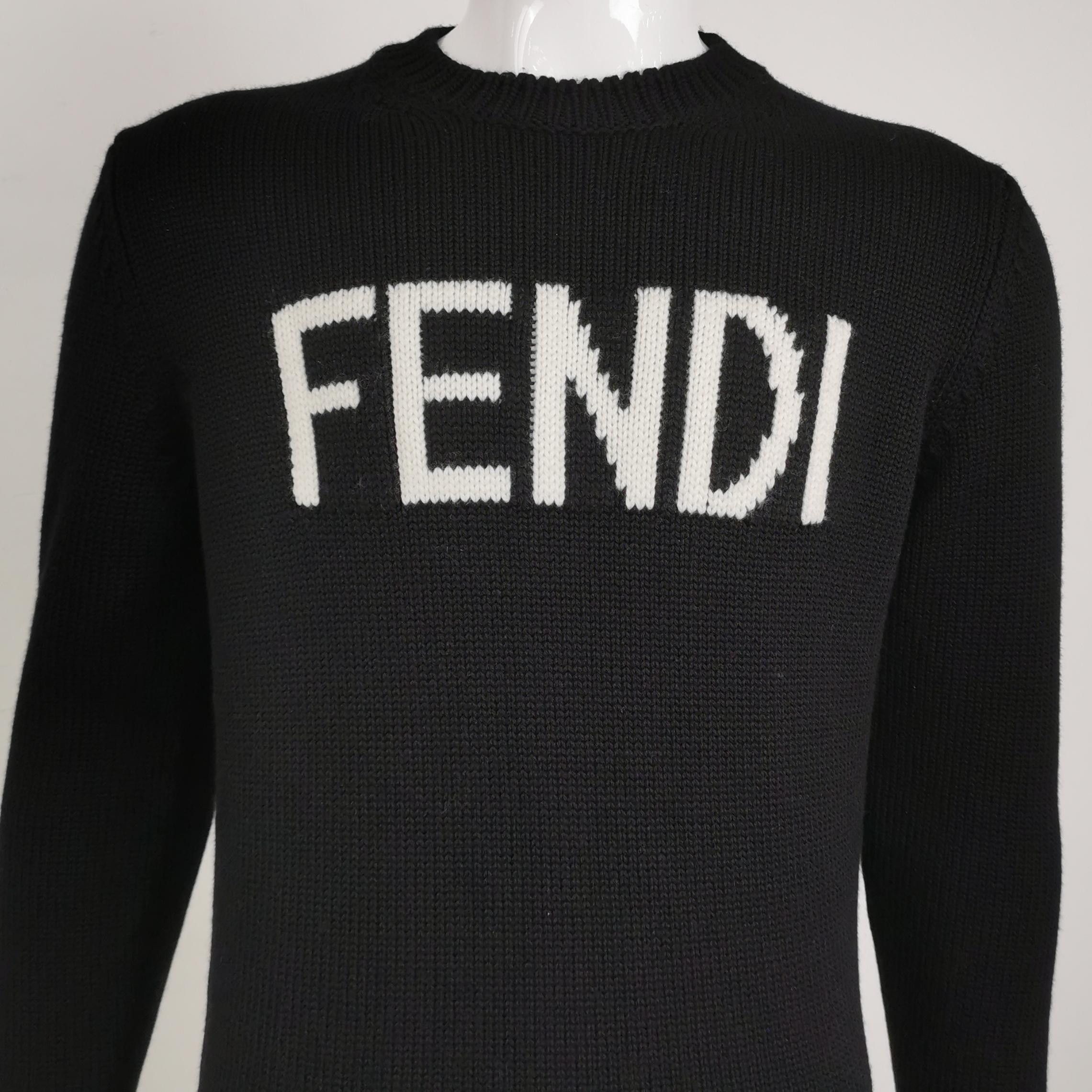 Fendi Fendi Men xl Sweaters Knitwear Size US XL / EU 56 / 4 - 3 Thumbnail