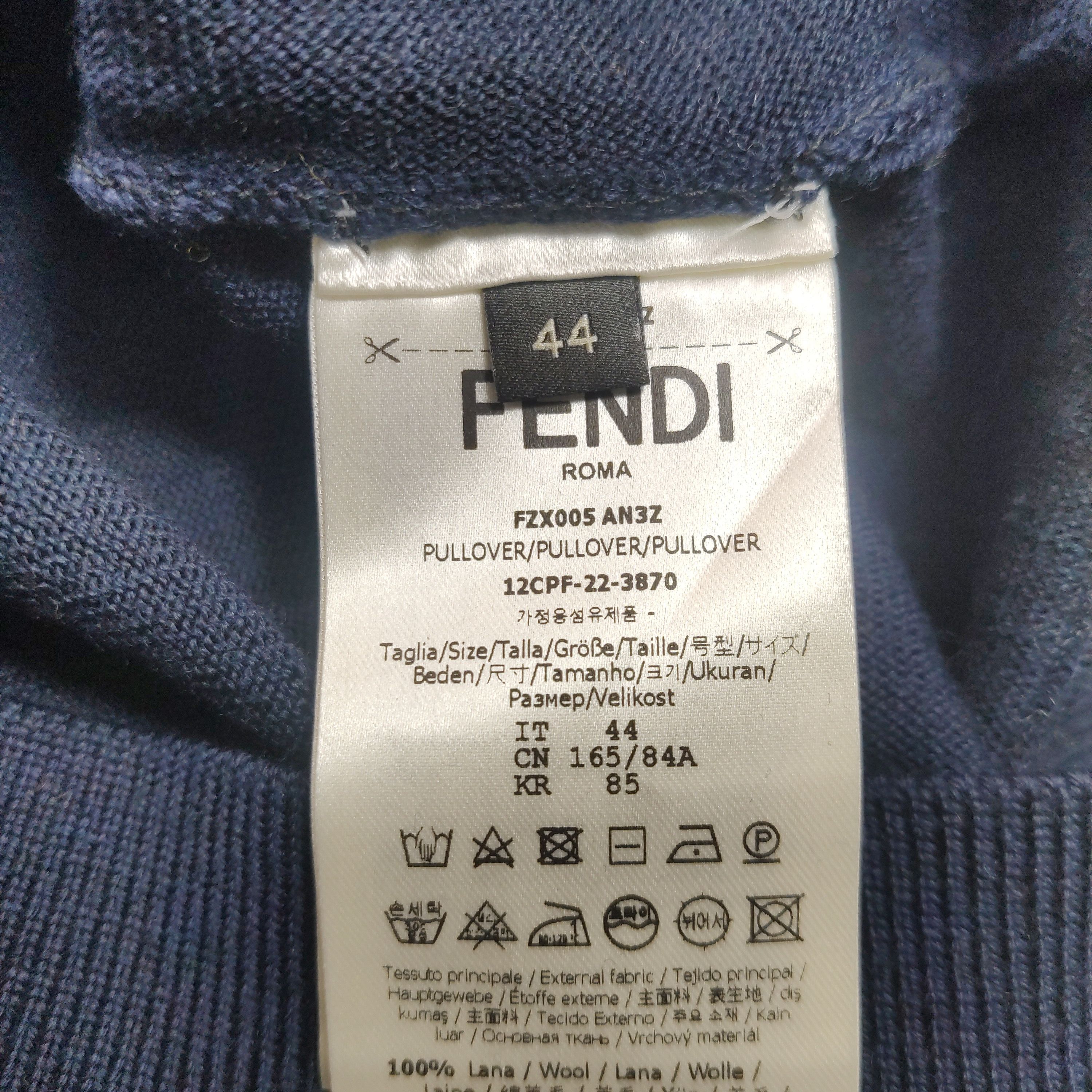 Fendi Fendi Men xs Sweaters Knitwear Size US XS / EU 42 / 0 - 7 Thumbnail