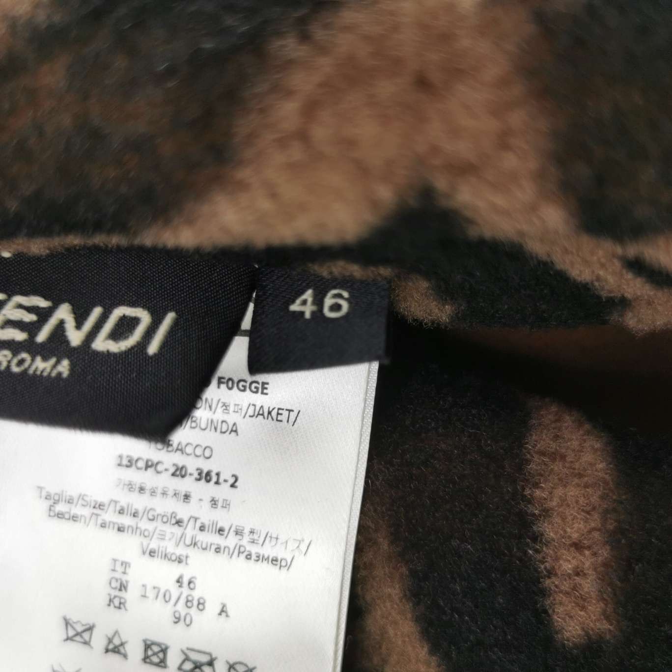 Fendi Fendi Men s Leather Jackets Size US S / EU 44-46 / 1 - 7 Thumbnail