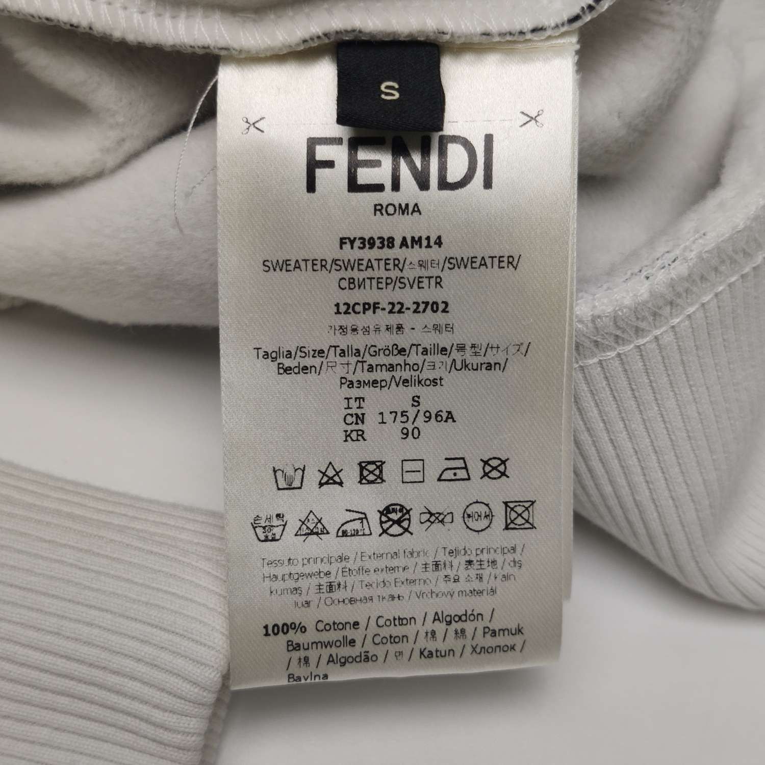 Fendi Fendi Men s Sweatshirts Hoodies Size US S / EU 44-46 / 1 - 9 Thumbnail