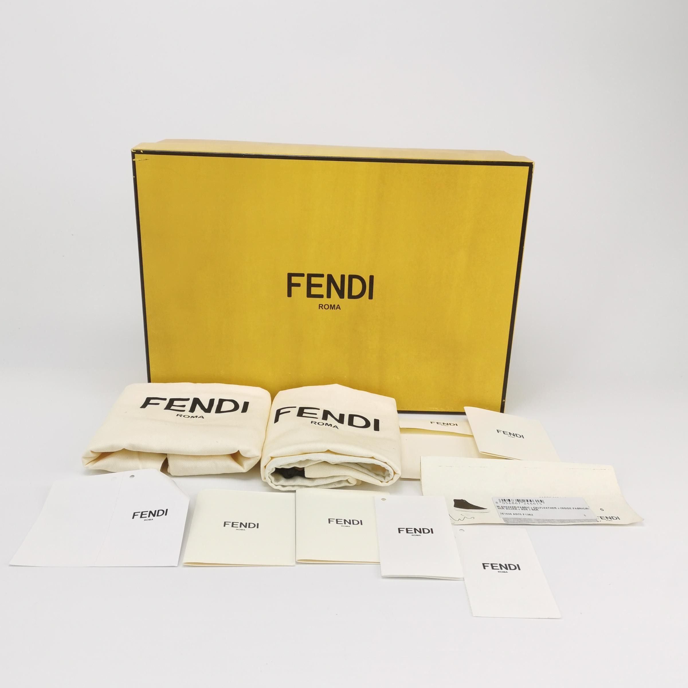 Fendi Fendi Men 6 Lowtop Sneakers Size US 6 / EU 39 - 6 Thumbnail