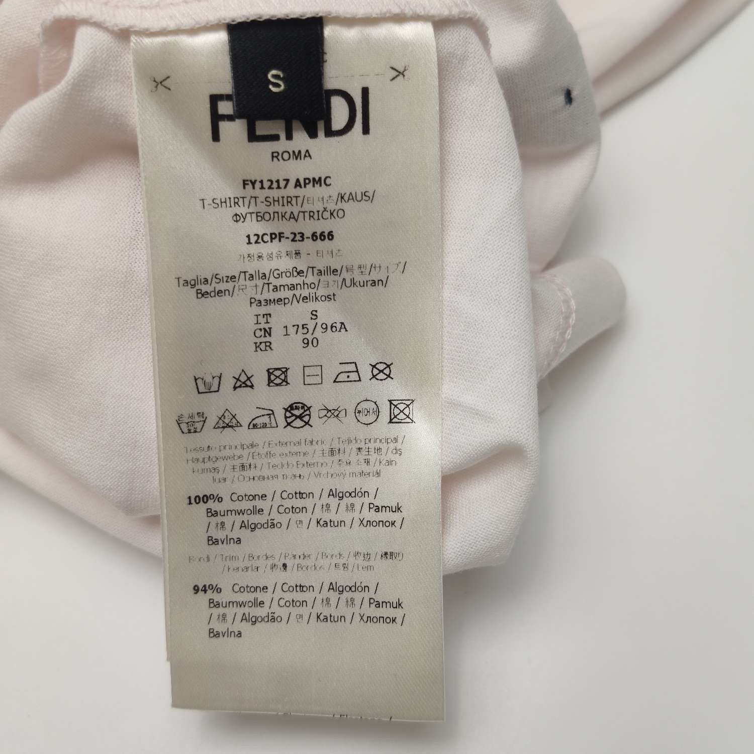 Fendi Fendi Men s Short Sleeve Shirts Size US S / EU 44-46 / 1 - 9 Thumbnail