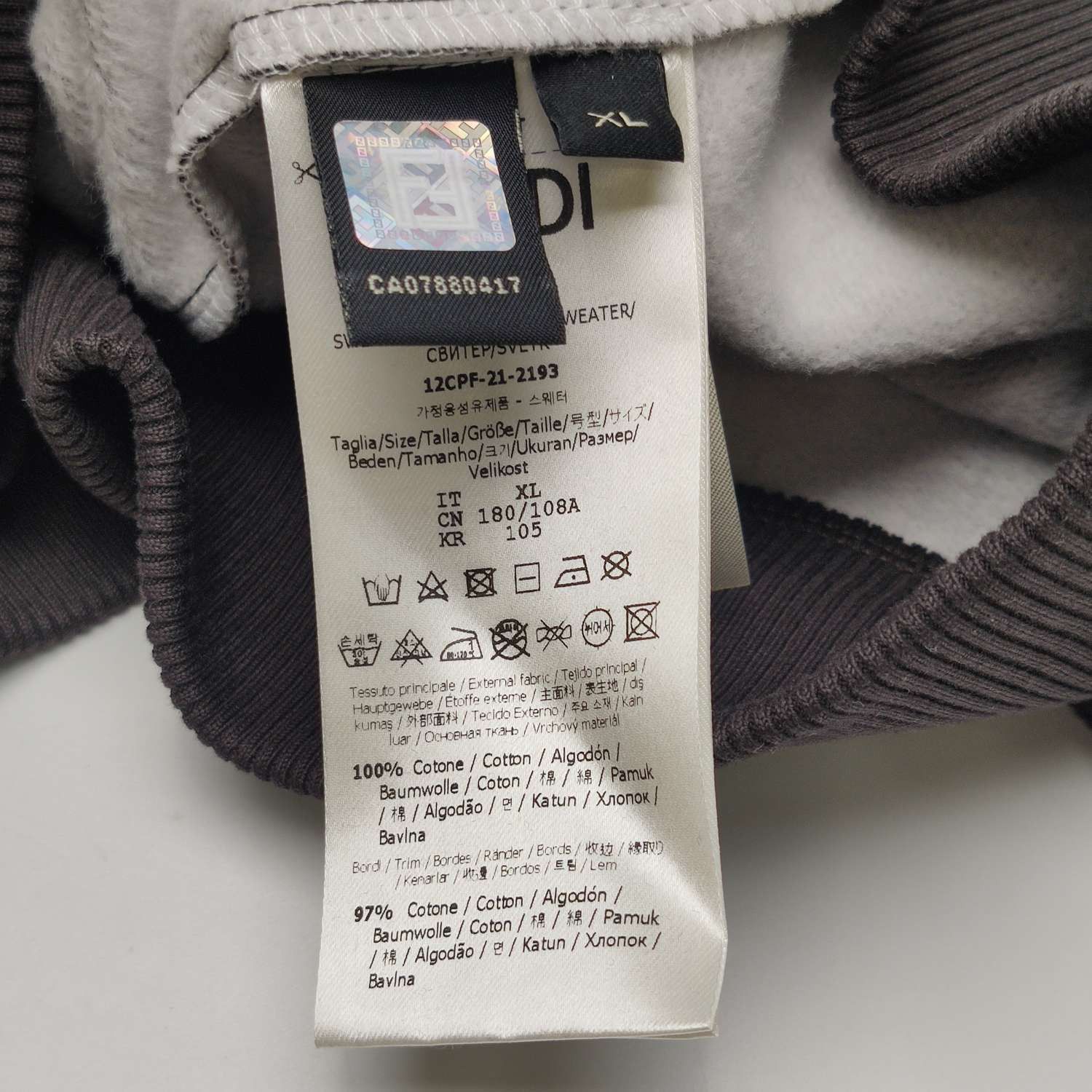 Fendi Fendi Men xl Sweatshirts Hoodies Size US XL / EU 56 / 4 - 8 Thumbnail