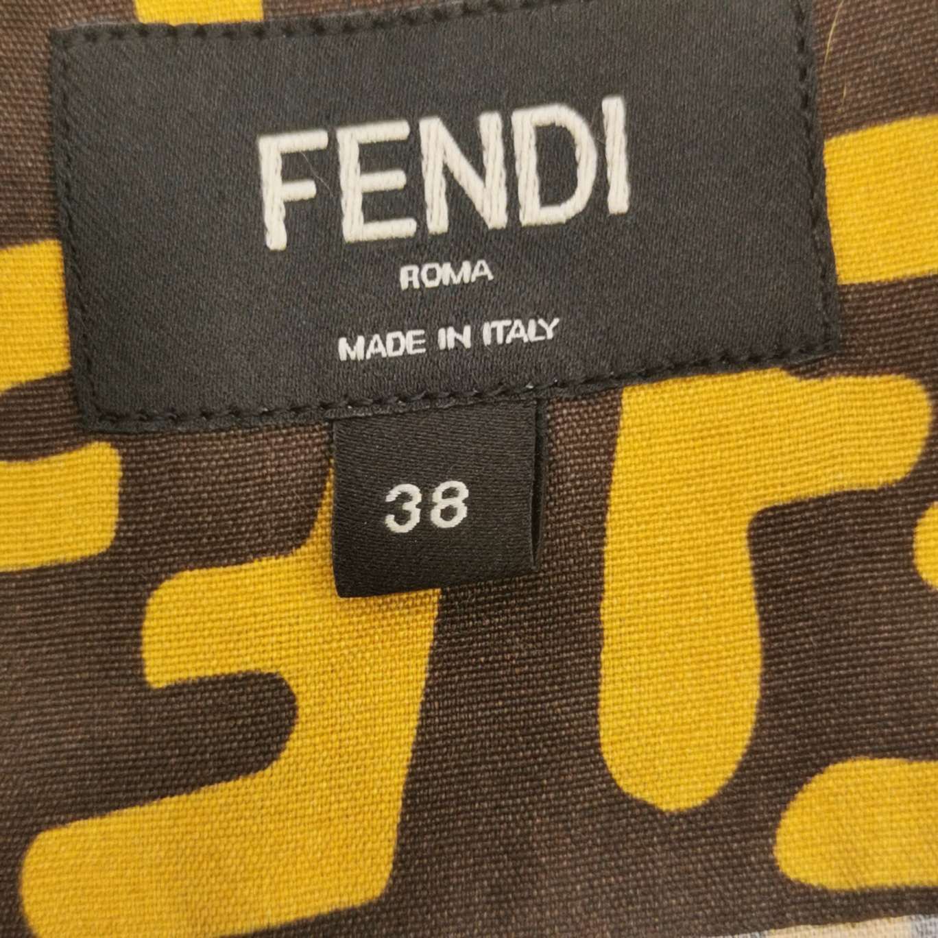 Fendi Fendi Men s Button Ups Size US S / EU 44-46 / 1 - 4 Thumbnail