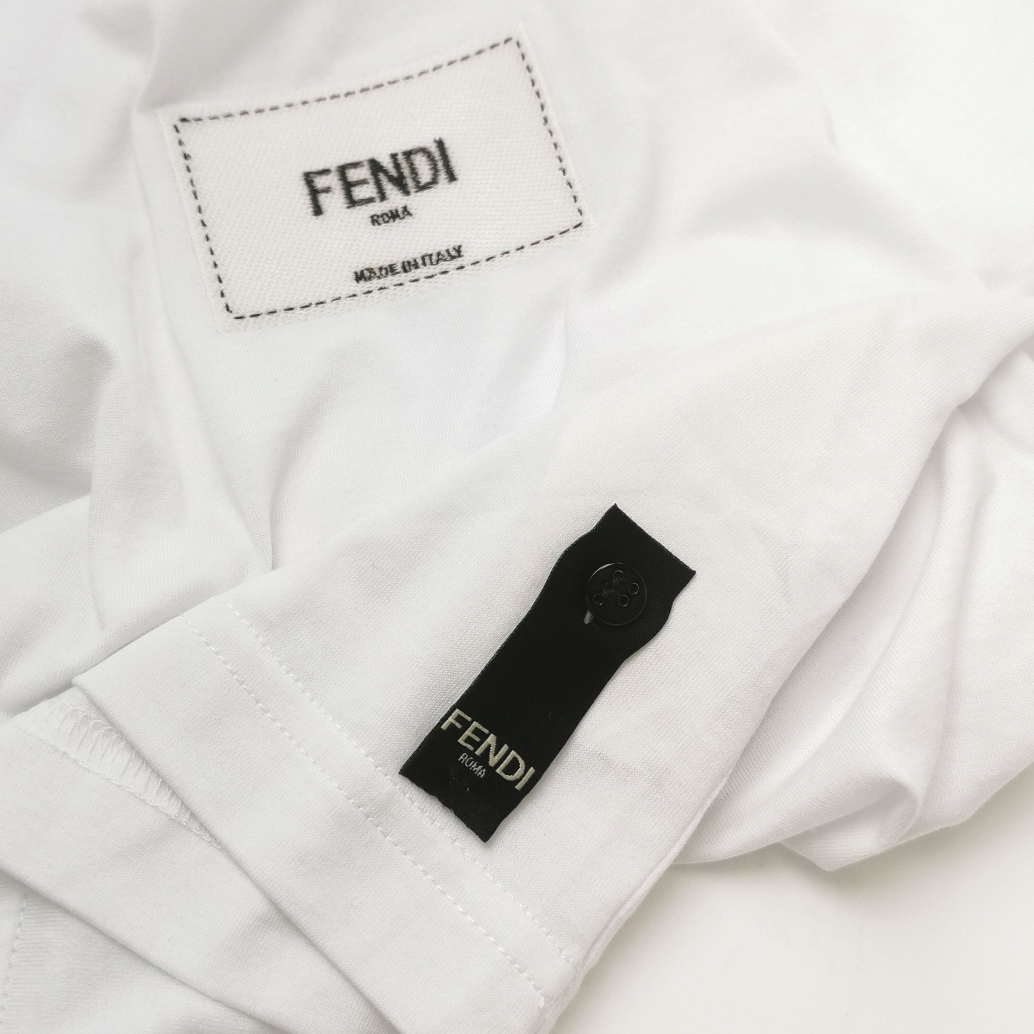 Fendi Fendi Men l Short Sleeve Shirts Size US L / EU 52-54 / 3 - 3 Thumbnail