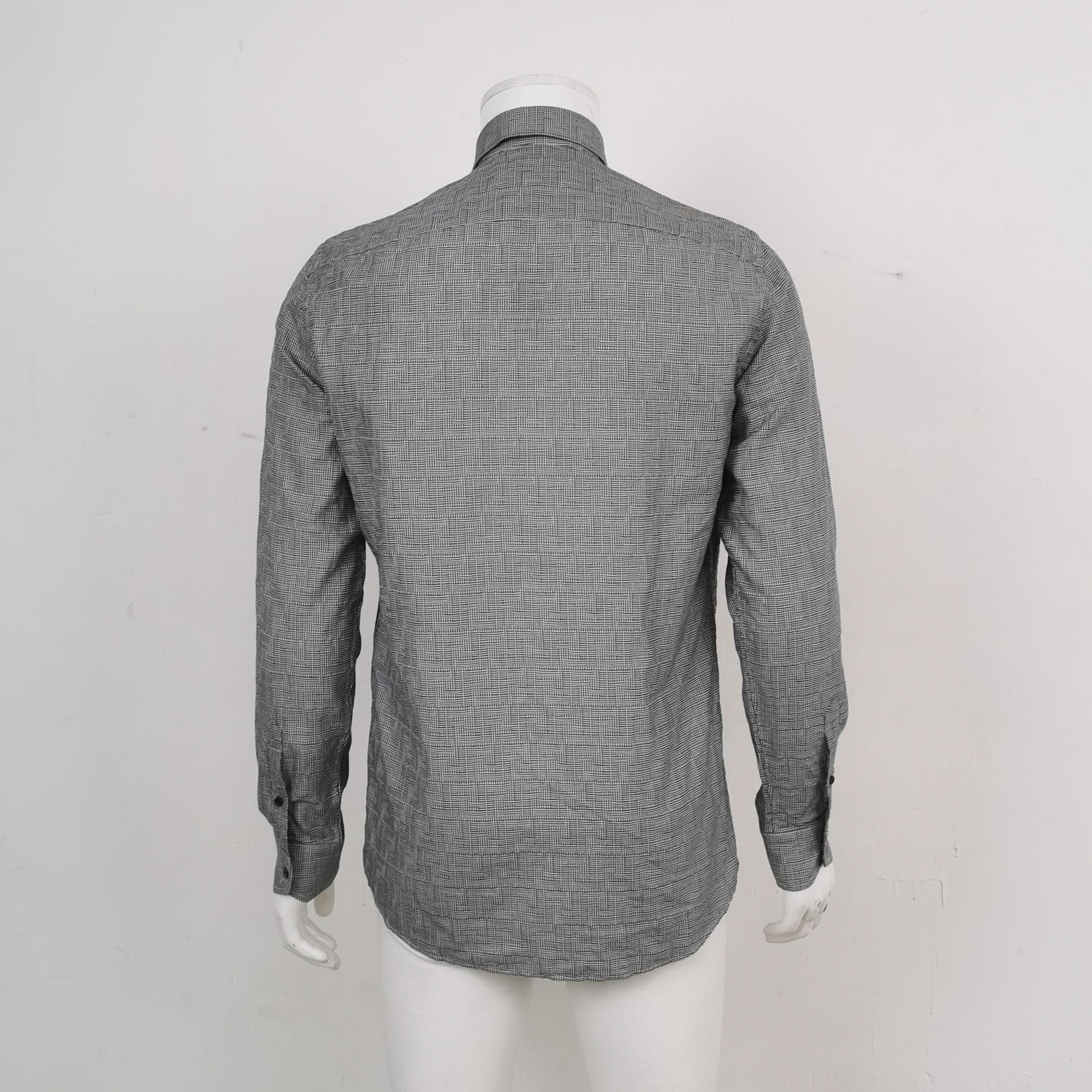 Fendi Fendi Men l Button Ups Size US L / EU 52-54 / 3 - 2 Thumbnail
