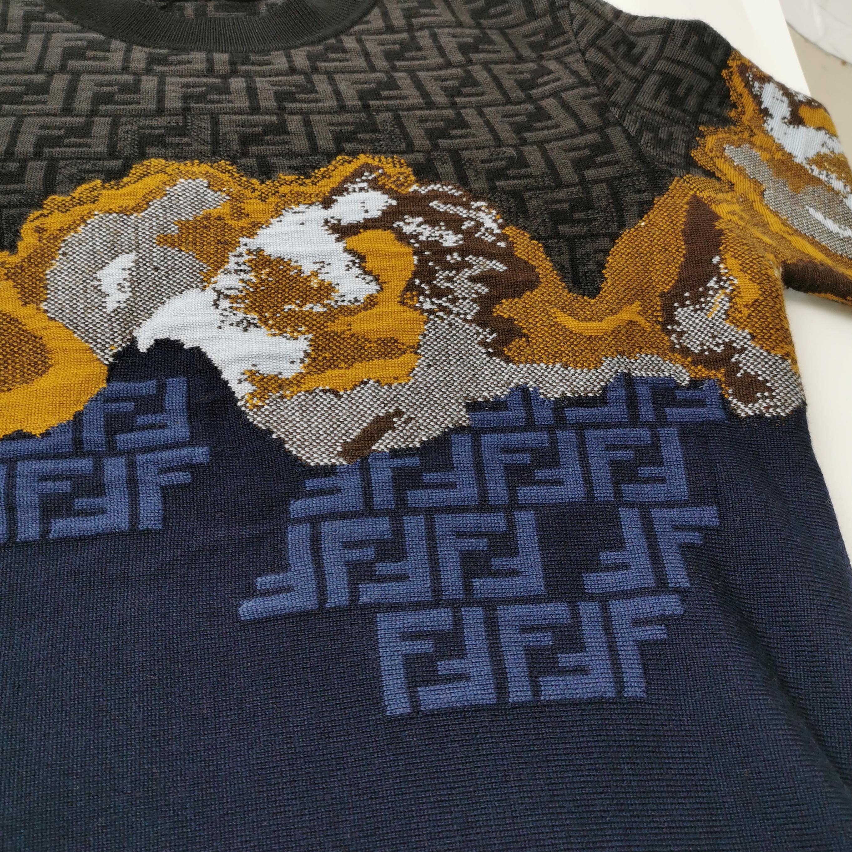 Fendi Fendi Men xs Sweaters Knitwear Size US XS / EU 42 / 0 - 3 Thumbnail