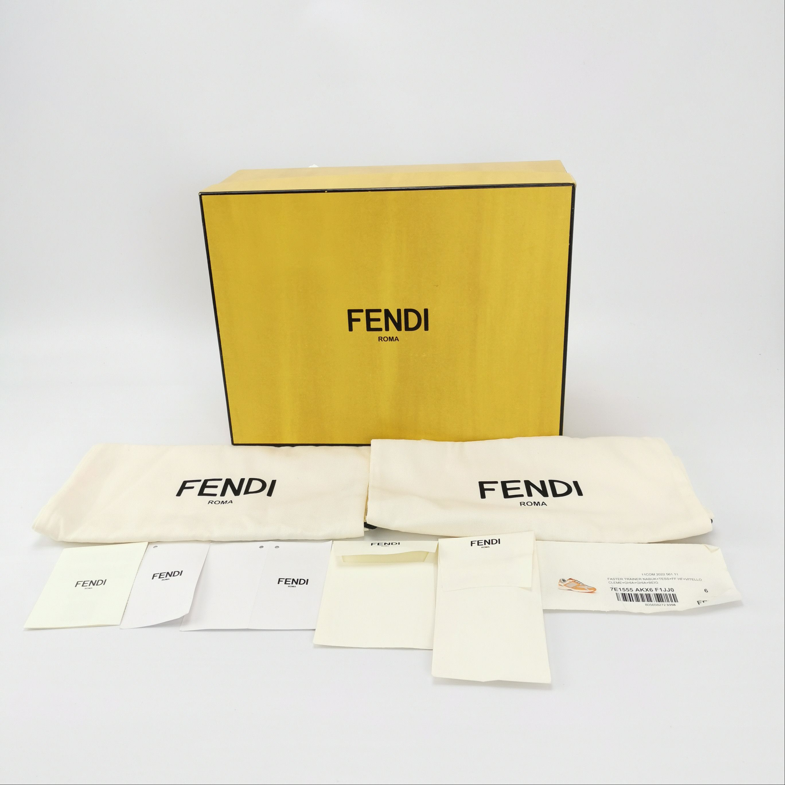 Fendi Fendi Men 7 Lowtop Sneakers Size US 7 / EU 40 - 6 Thumbnail