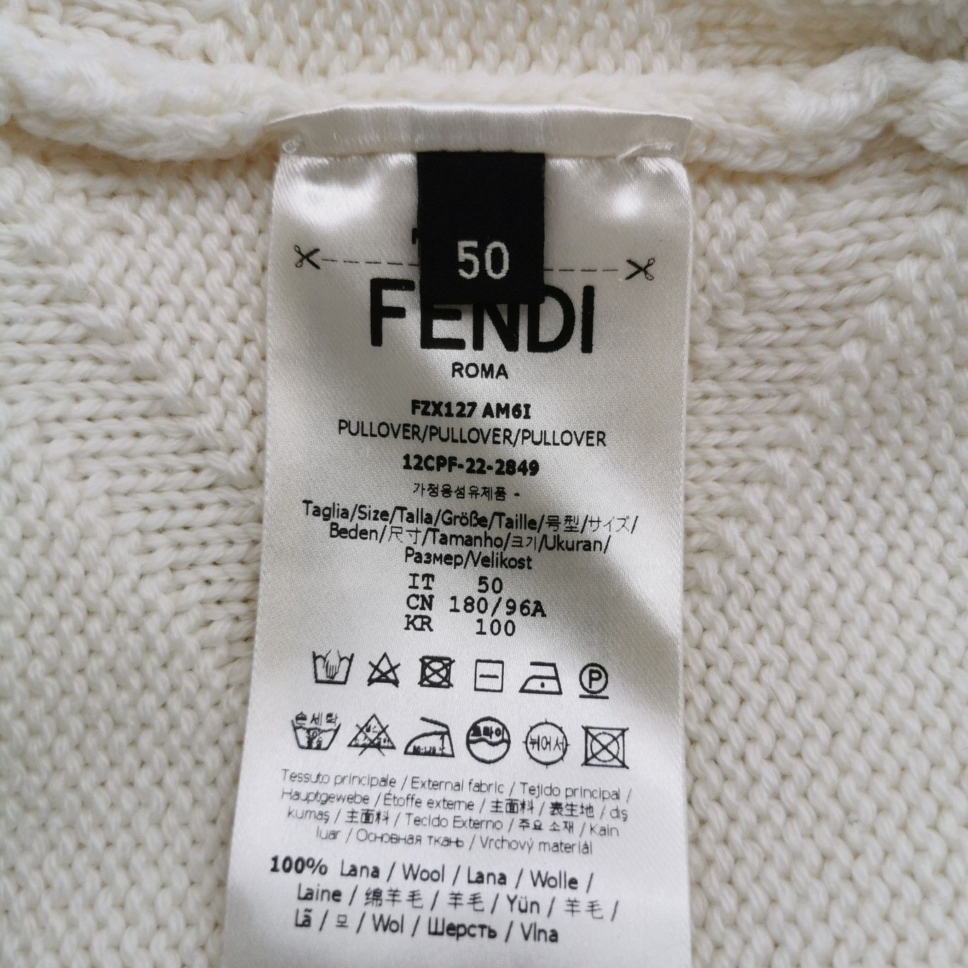 Fendi Fendi Men l Sweaters Knitwear Size US L / EU 52-54 / 3 - 5 Thumbnail