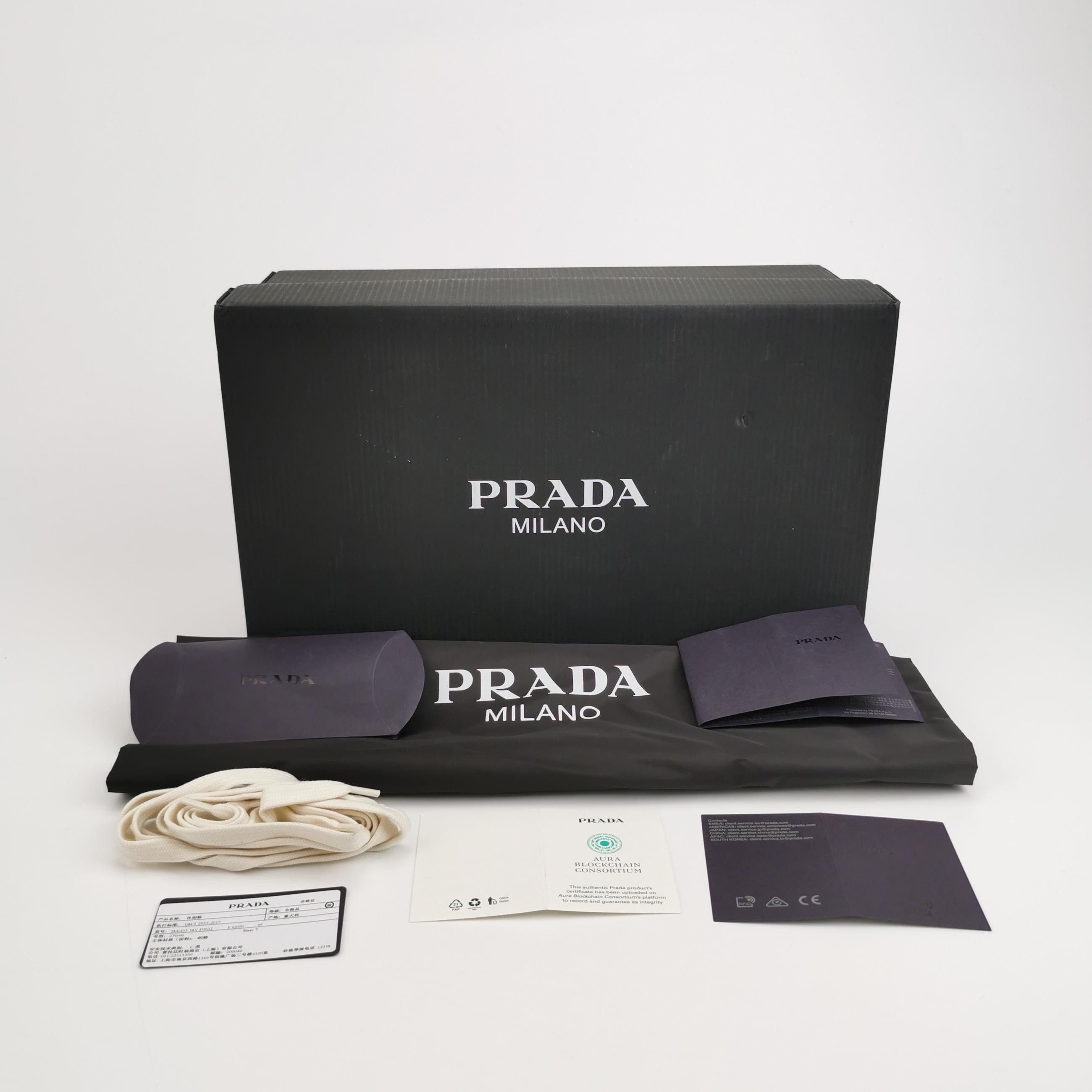 Prada Prada Men 8 Lowtop Sneakers Size US 8 / EU 41 - 6 Thumbnail