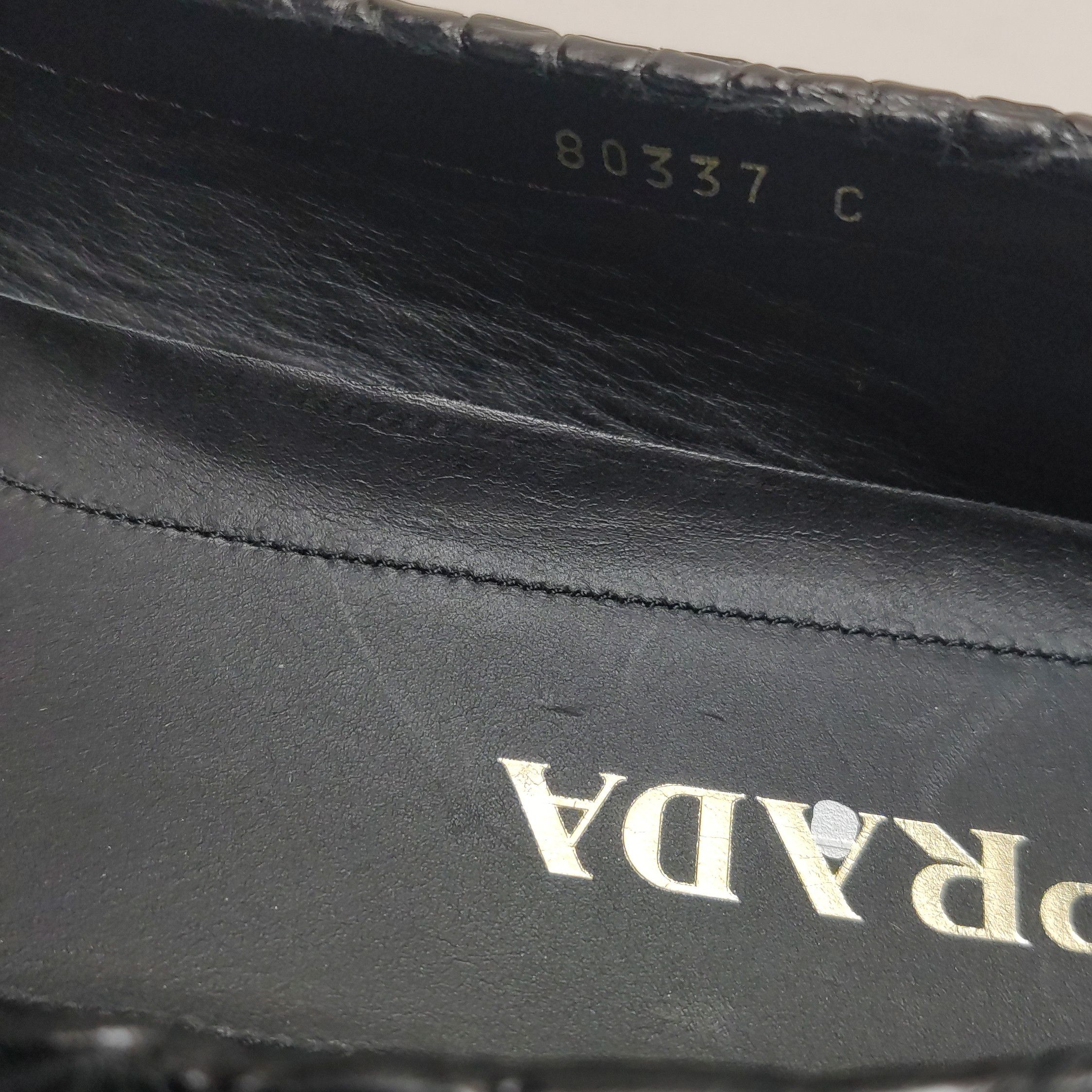 Prada Prada Men 9 Leather Size US 9 / EU 42 - 9 Thumbnail