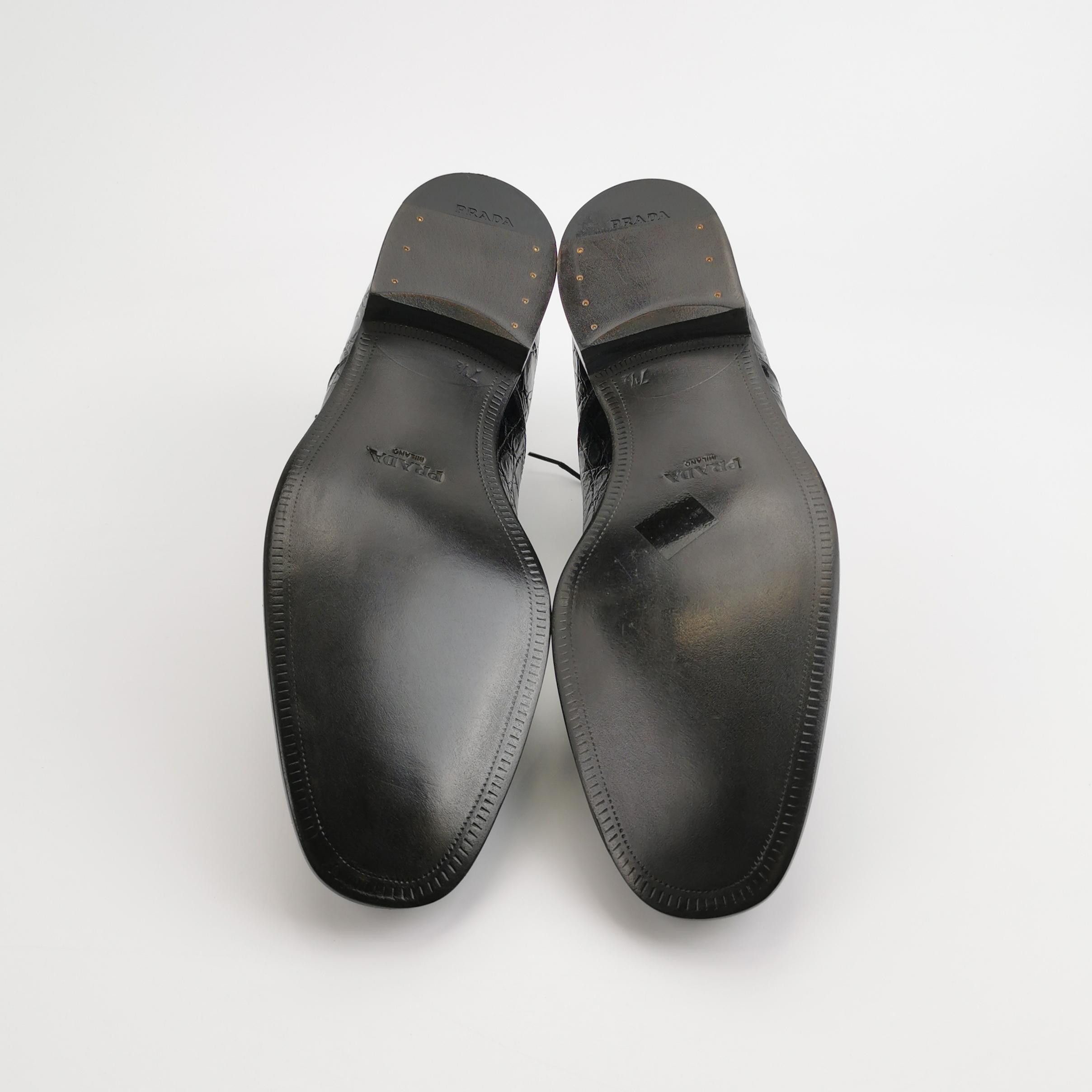 Prada Prada Men 8 Leather Size US 8 / EU 41 - 5 Thumbnail