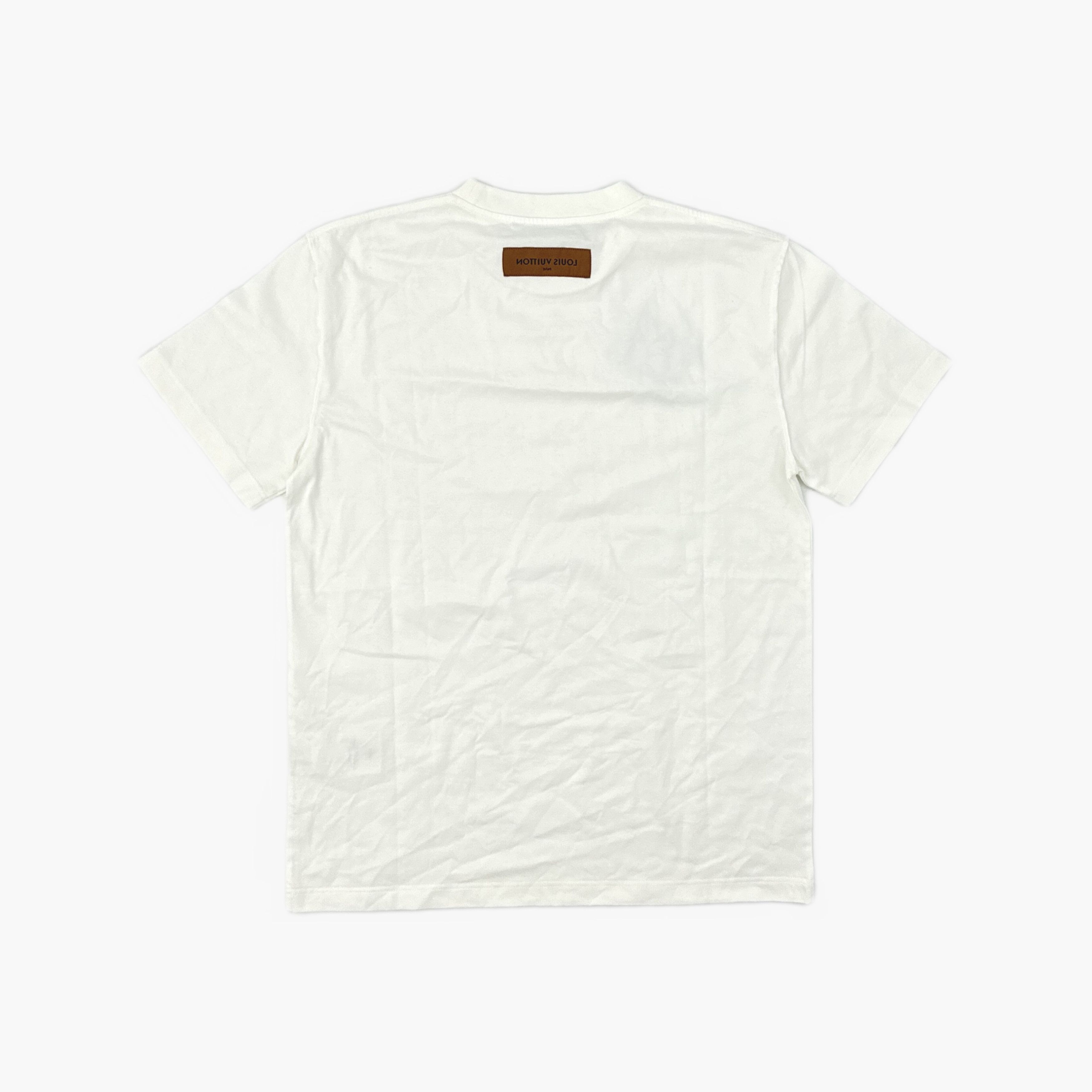 Louis Vuitton Louis Vuitton Logo T-Shirt Size M Size US M / EU 48-50 / 2 - 2 Thumbnail