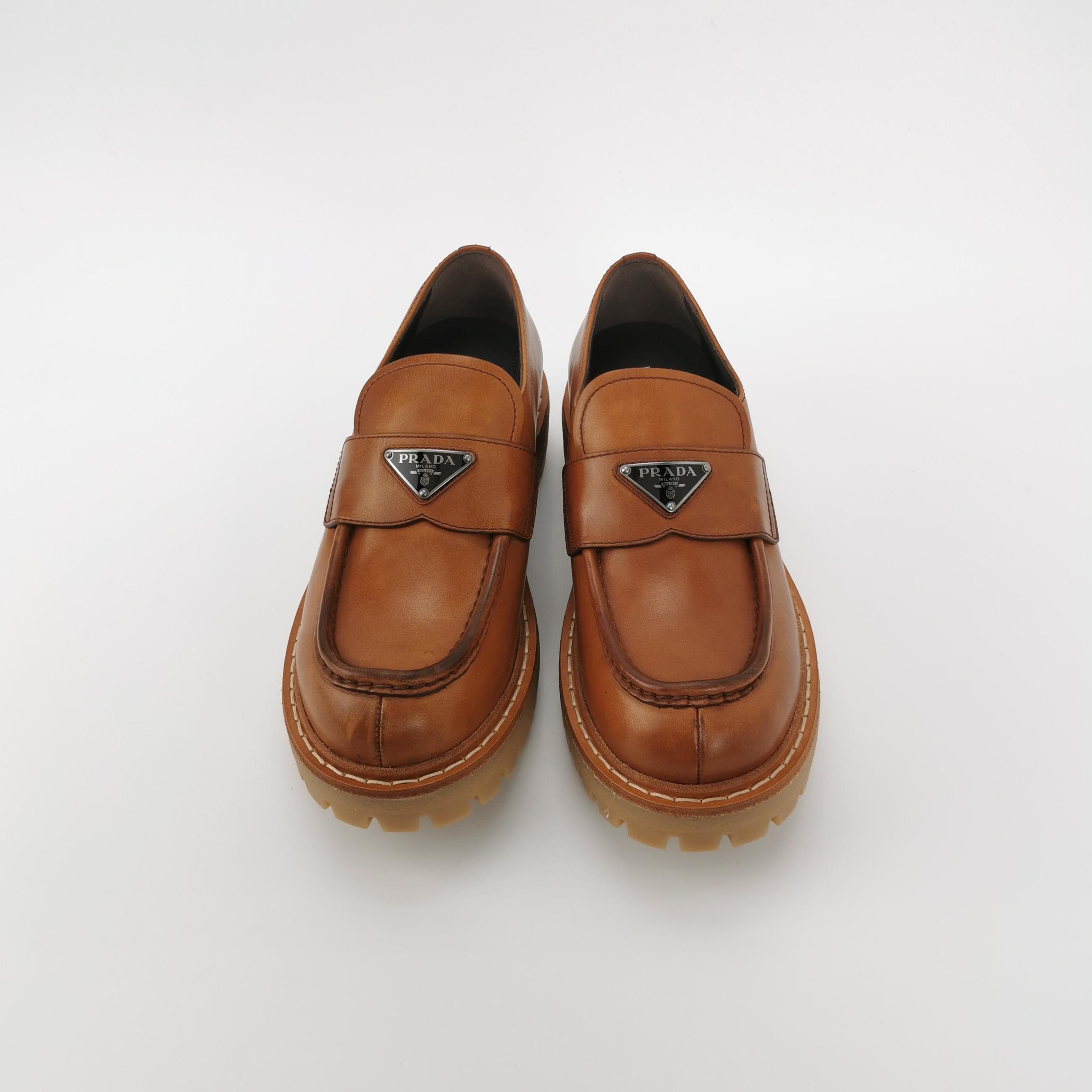 Prada Prada Men 7 Leather Size US 7 / EU 40 - 3 Thumbnail