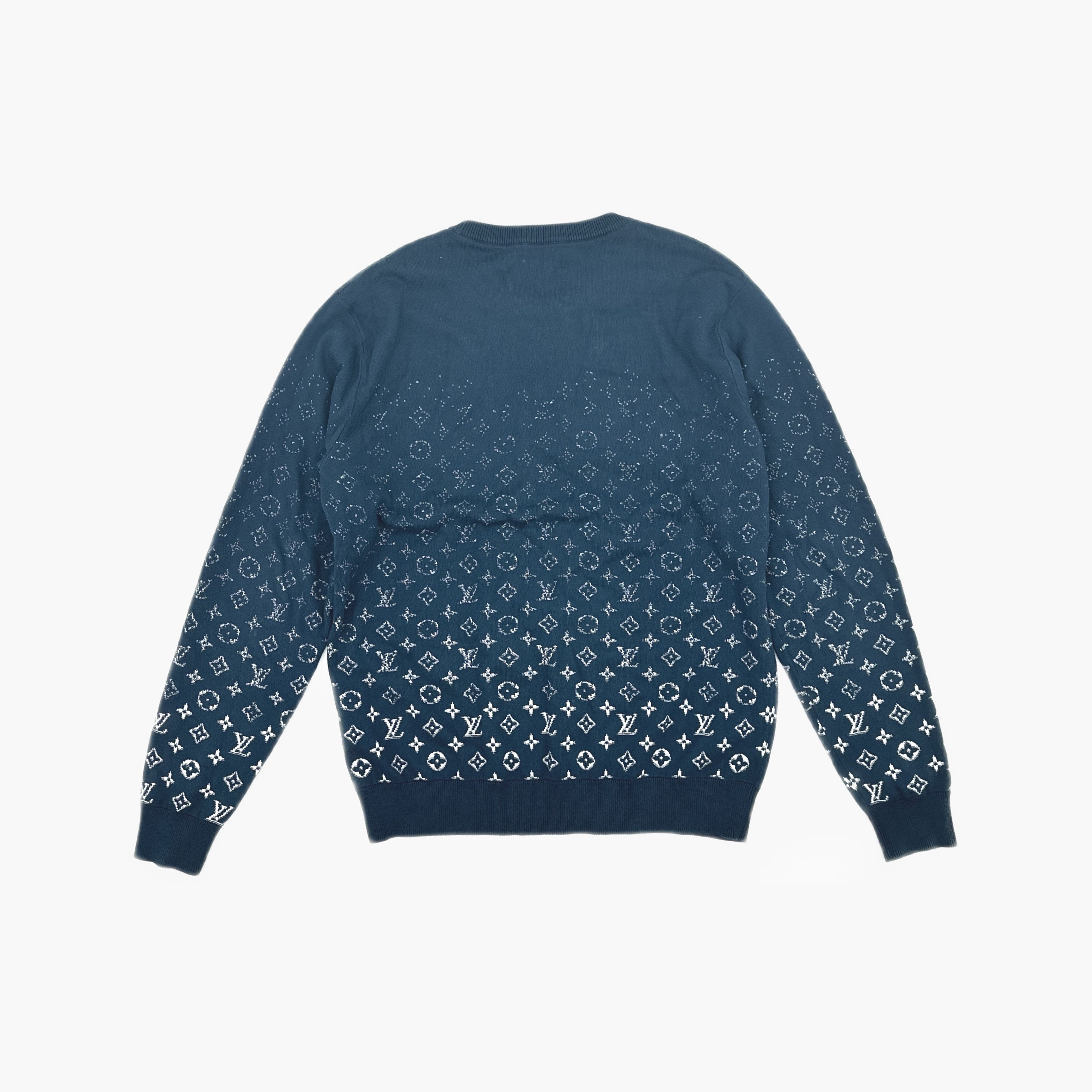 Louis Vuitton Louis Vuitton Monogram Gradient Sweater Size XL Size US XL / EU 56 / 4 - 2 Thumbnail