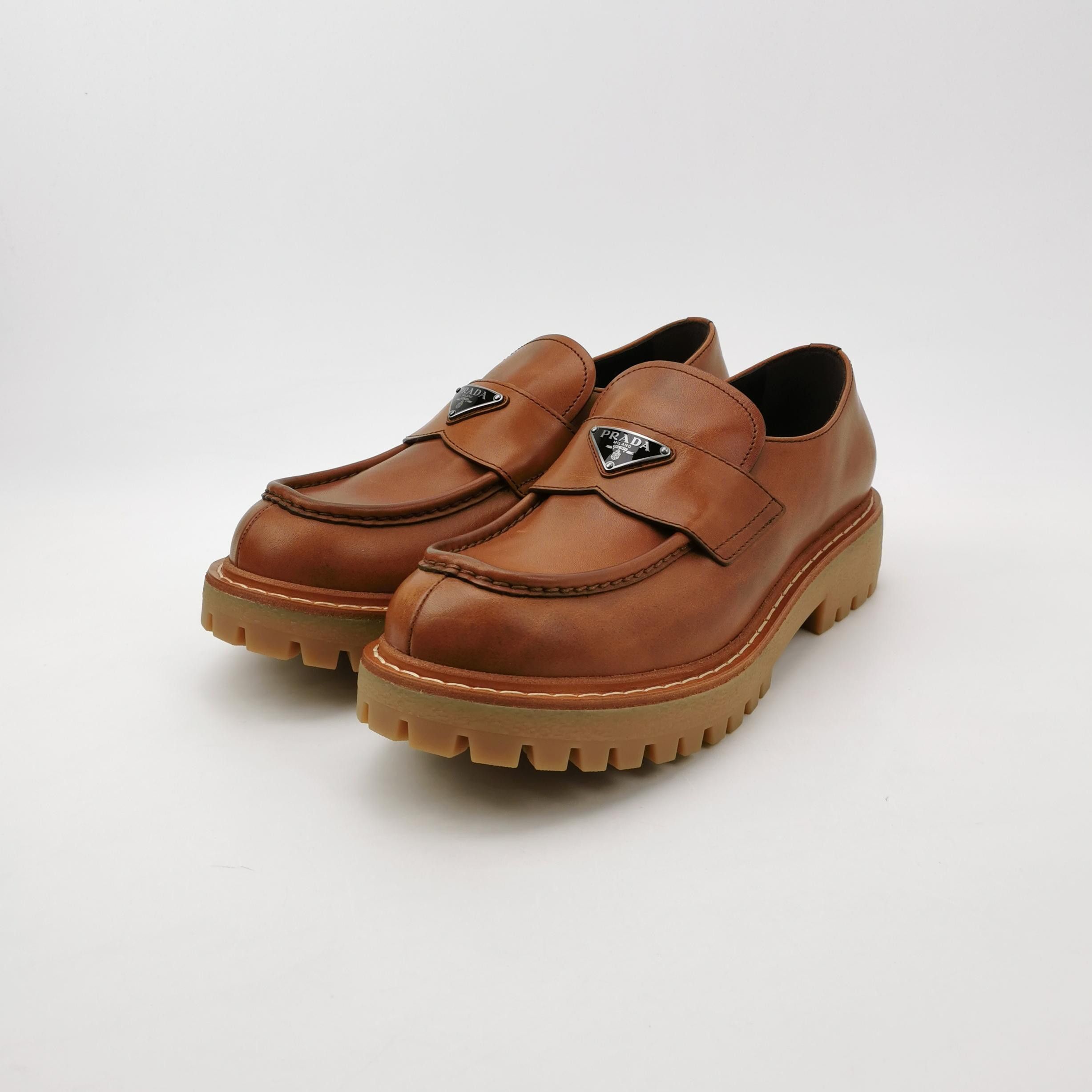 Prada Prada Men 10 Leather Size US 10 / EU 43 - 2 Thumbnail