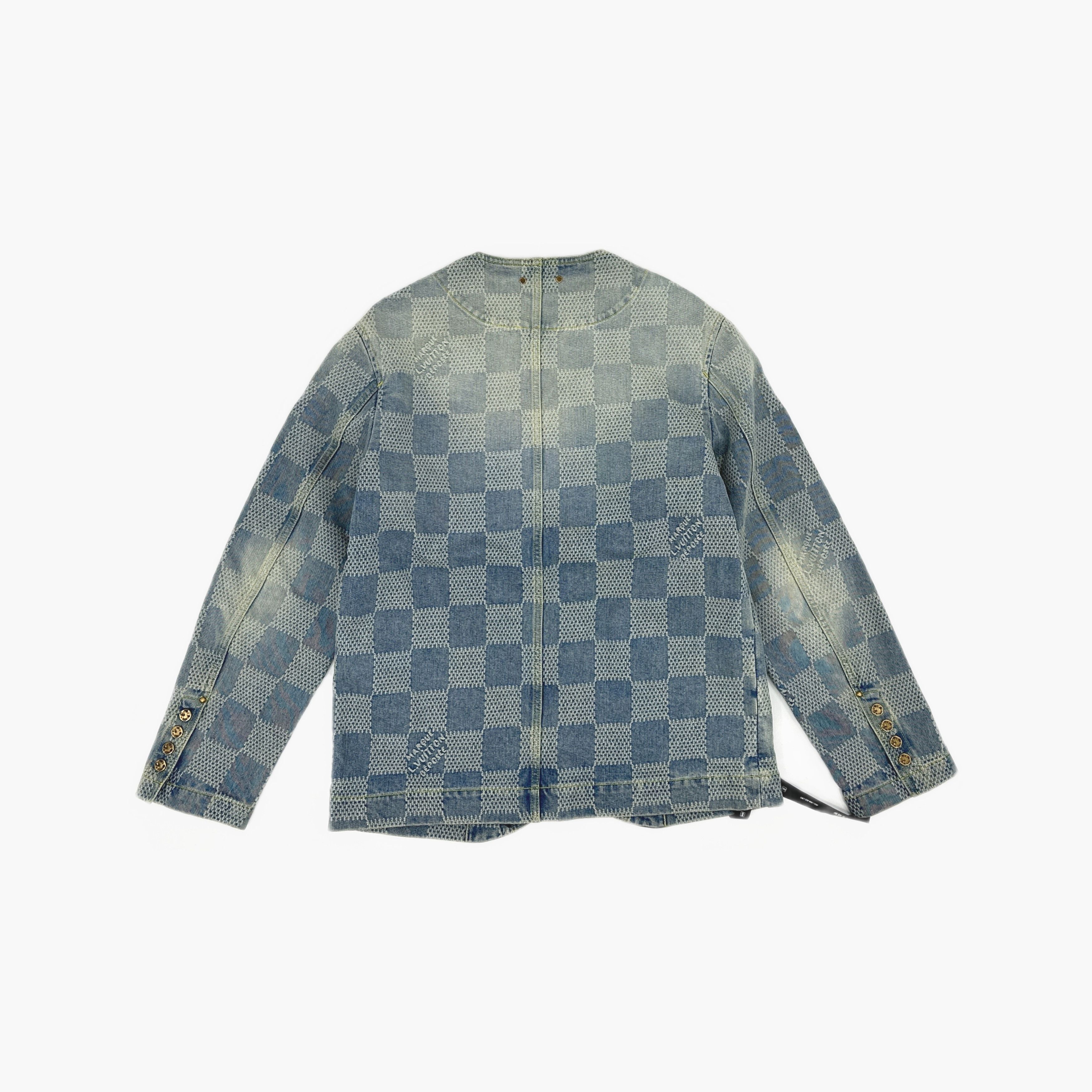 Louis Vuitton Louis Vuitton Checkerboard Denim Jacket Size S Size US S / EU 44-46 / 1 - 2 Thumbnail