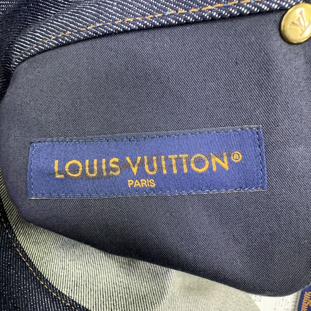 Louis Vuitton Louis Vuitton Taylor Embroidered Denim Jeans Size 31 Size US 31 - 3 Thumbnail