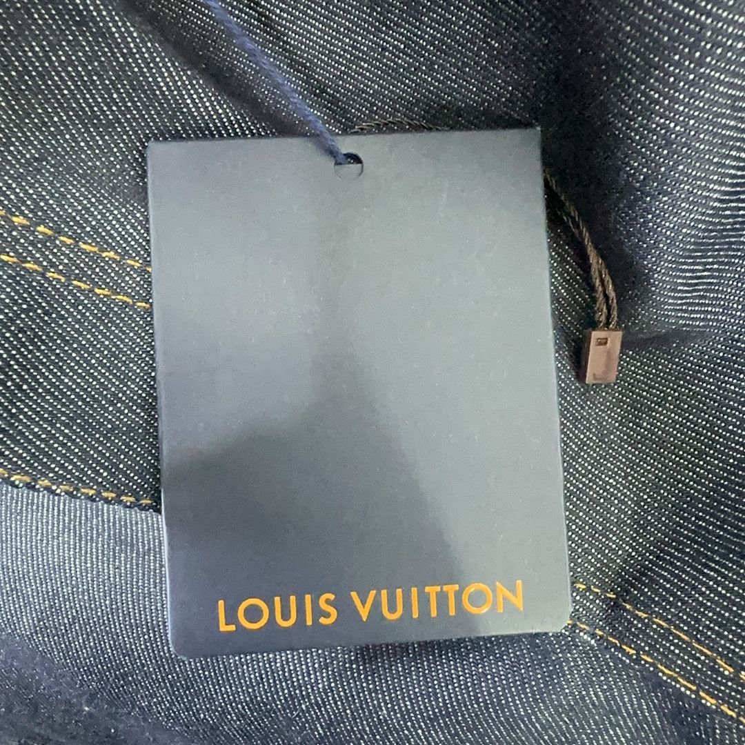 Louis Vuitton Louis Vuitton Taylor Embroidered Denim Jeans Size 31 Size US 31 - 6 Thumbnail