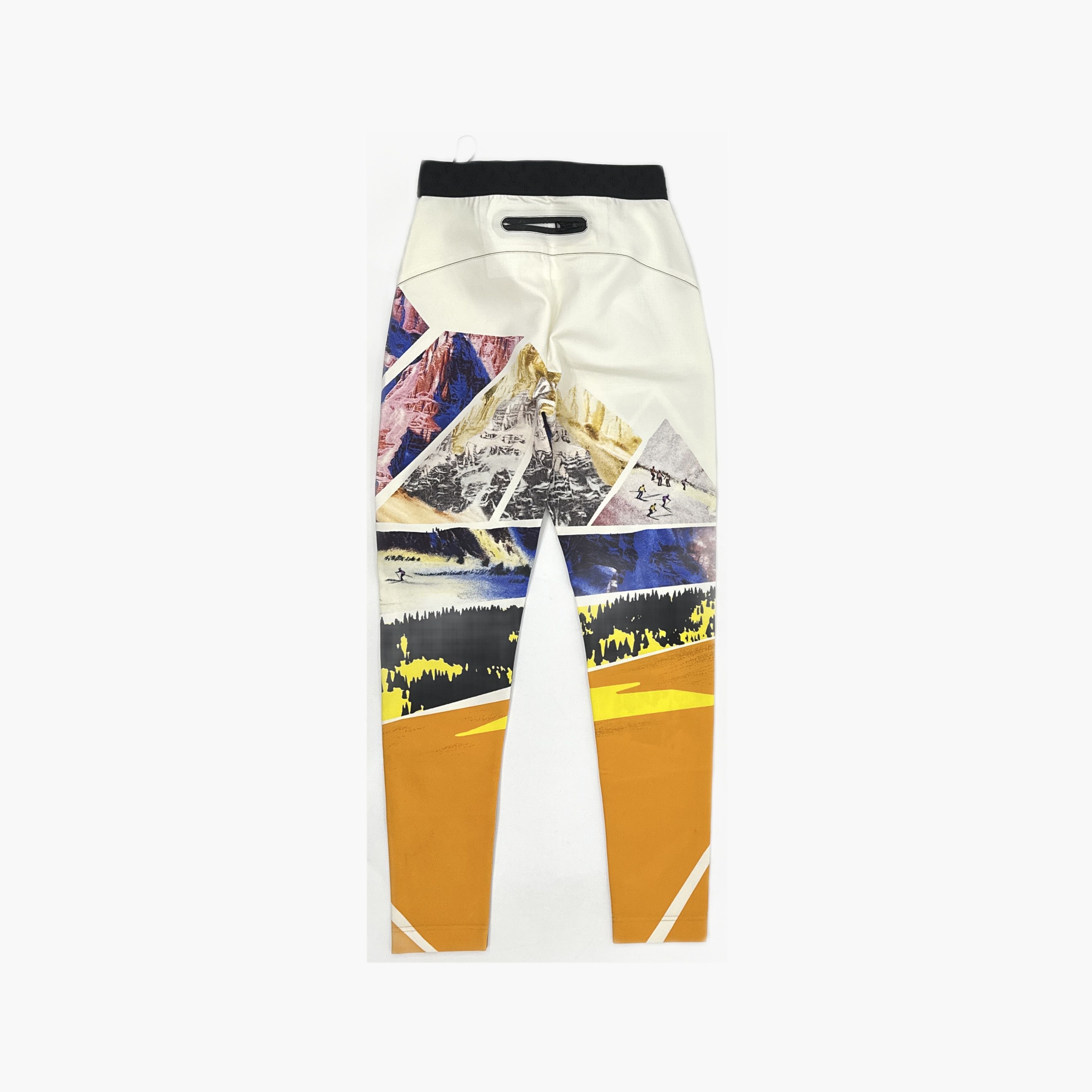 Louis Vuitton Louis Vuitton Geometric Print Leggings Size 36 Size 26" / US 2 / IT 38 - 2 Thumbnail