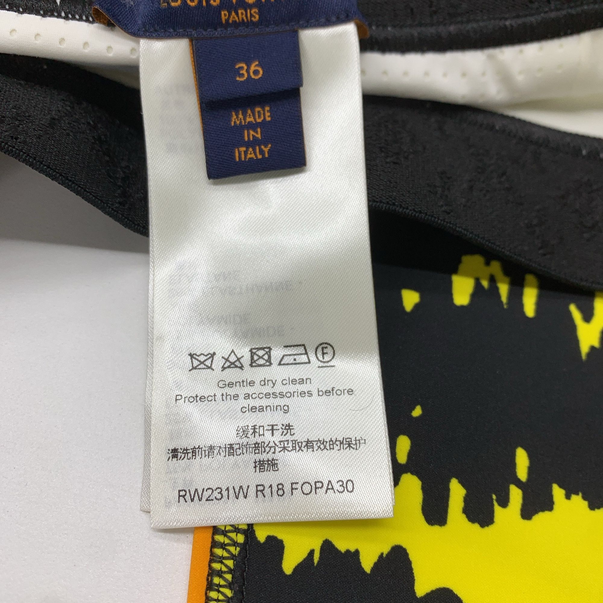 Louis Vuitton Louis Vuitton Geometric Print Leggings Size 36 Size 26" / US 2 / IT 38 - 4 Thumbnail