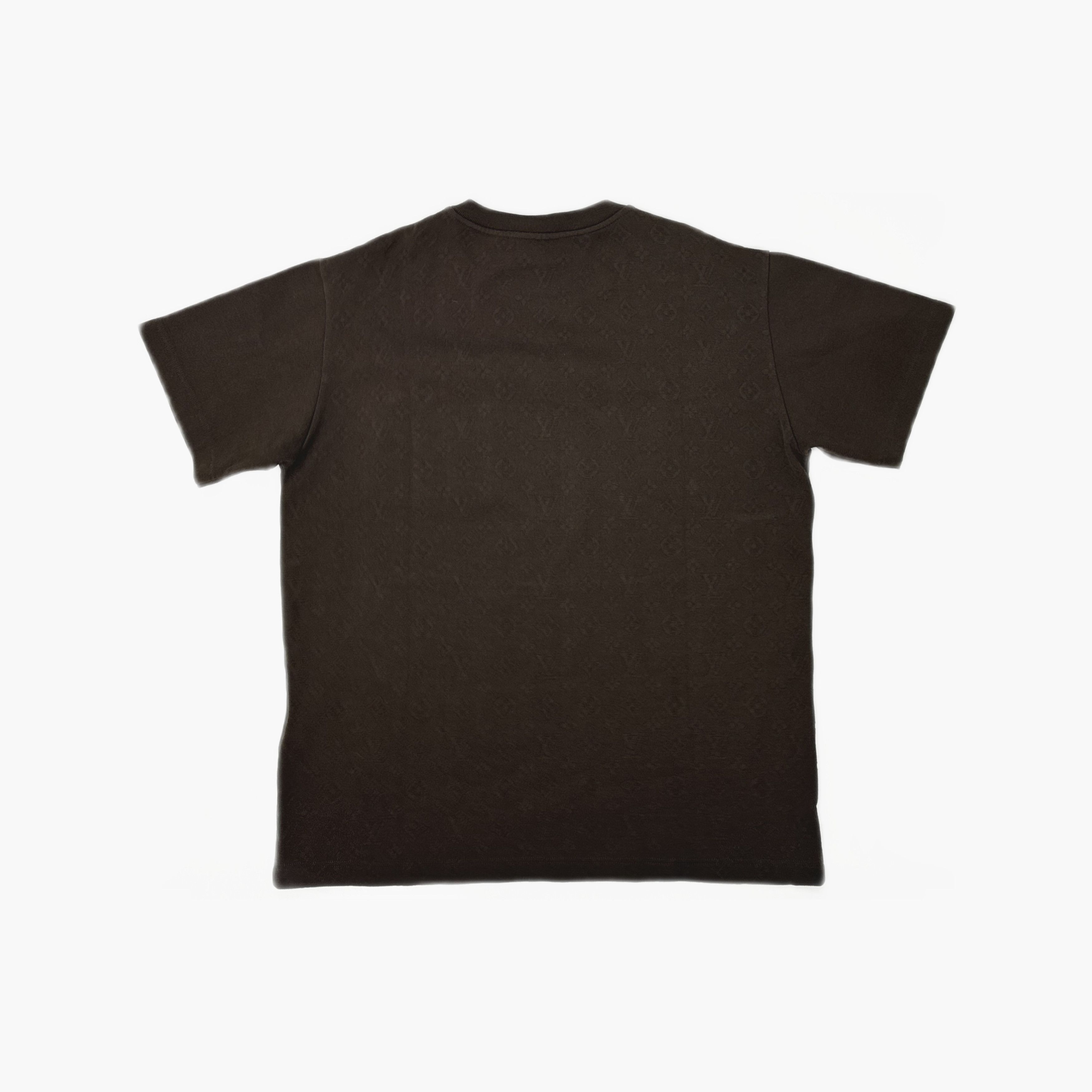 Louis Vuitton Louis Vuitton Embossed Monogram T-Shirt Size L Size US L / EU 52-54 / 3 - 2 Thumbnail