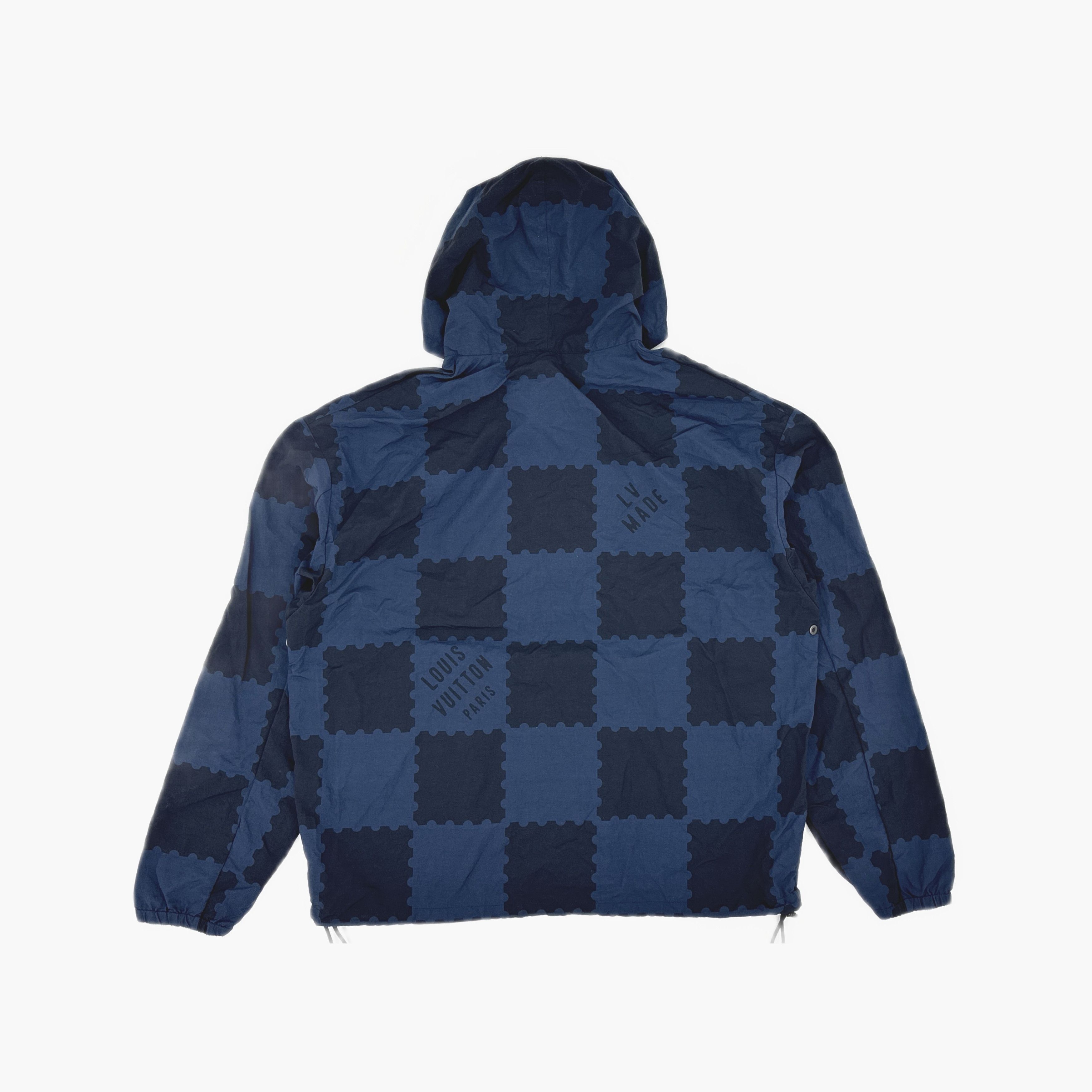 Louis Vuitton Louis Vuitton x Nigo Damier Stamp Hoodie Size L Size US L / EU 52-54 / 3 - 2 Thumbnail