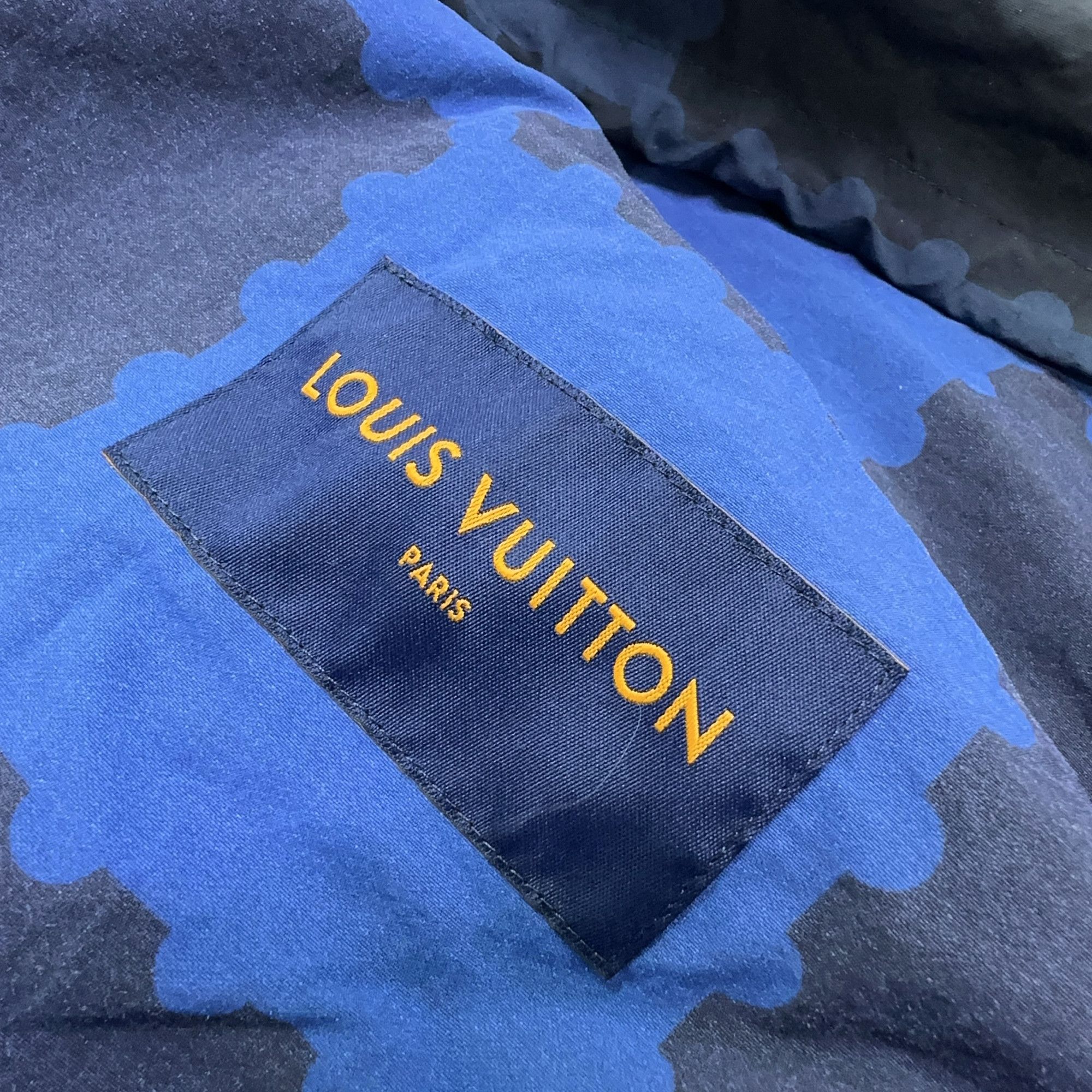 Louis Vuitton Louis Vuitton x Nigo Damier Stamp Hoodie Size L Size US L / EU 52-54 / 3 - 4 Thumbnail