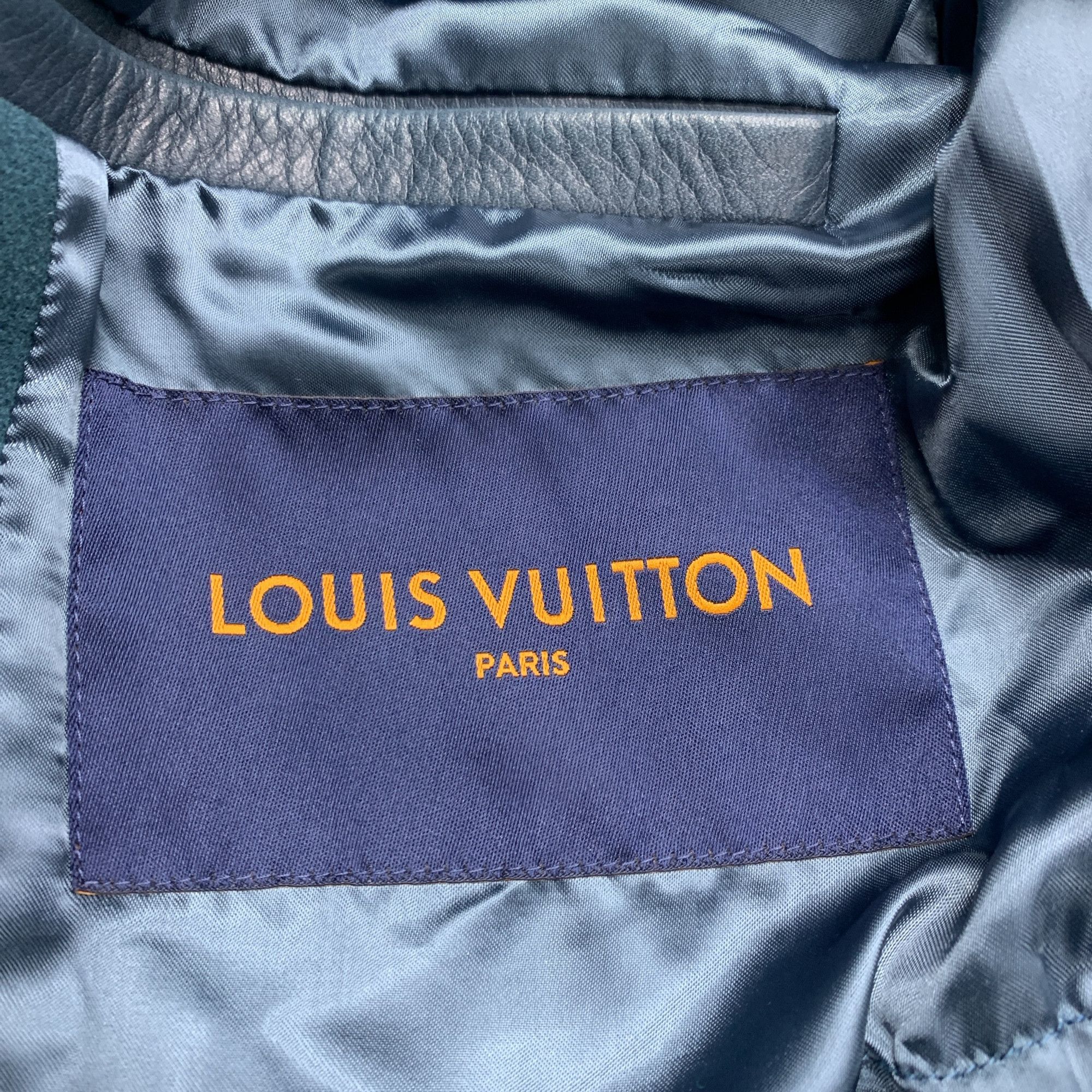 Louis Vuitton Louis Vuitton Wool Sleeve Leather Jacket Size S Size US S / EU 44-46 / 1 - 3 Thumbnail
