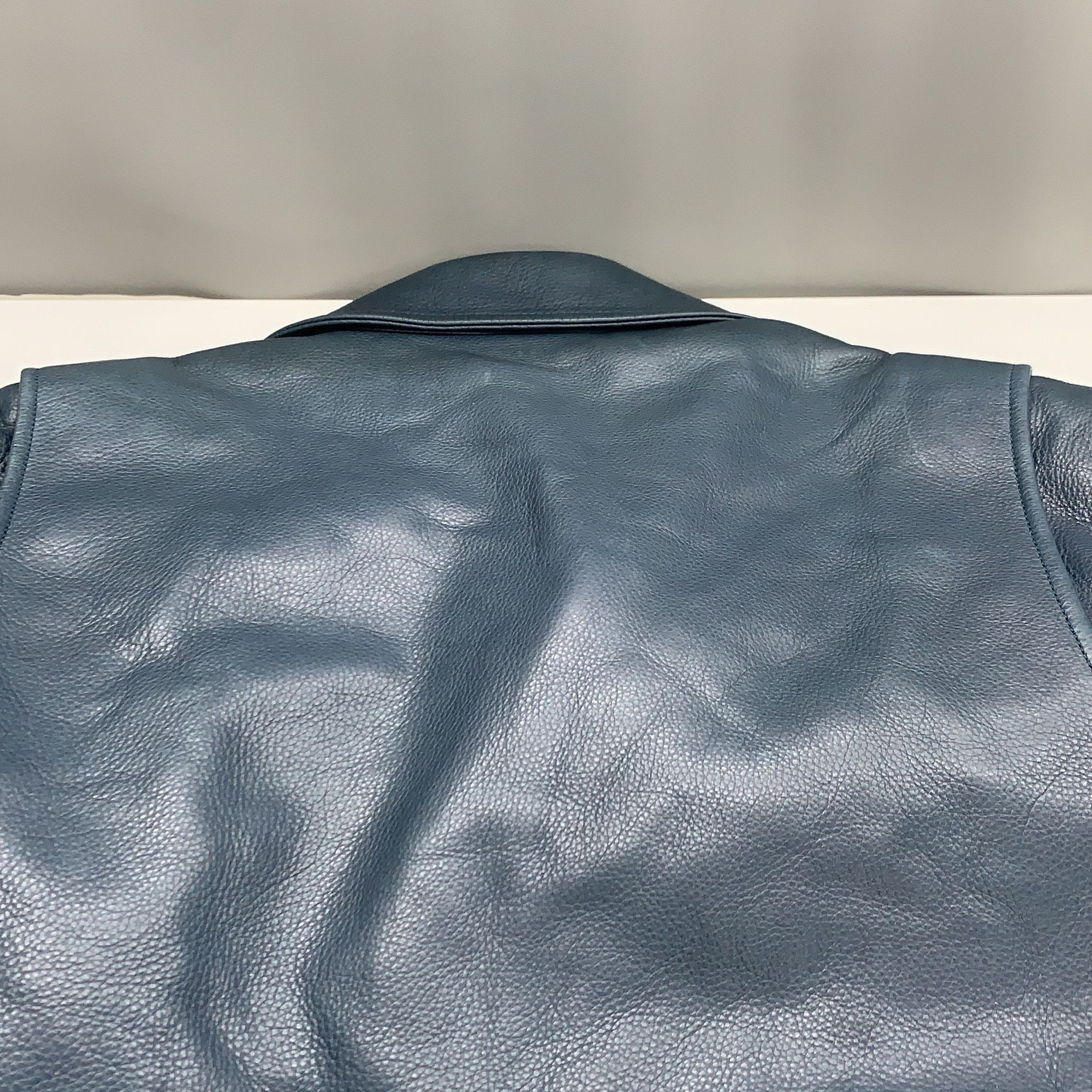 Louis Vuitton Louis Vuitton Wool Sleeve Leather Jacket Size S Size US S / EU 44-46 / 1 - 8 Thumbnail