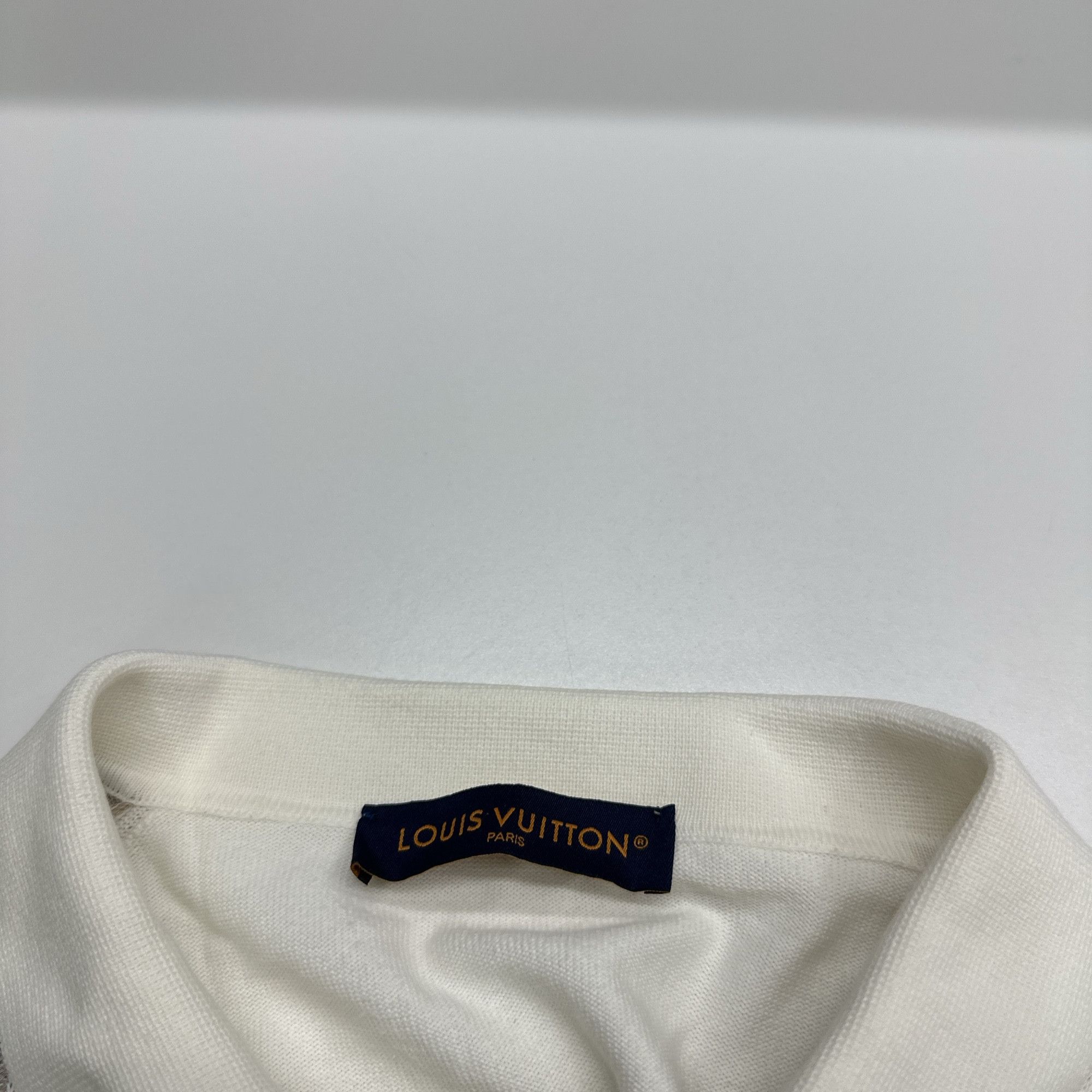 Louis Vuitton Louis Vuitton Checkered Jacquard Knit Shirt Size L Size US L / EU 52-54 / 3 - 4 Thumbnail