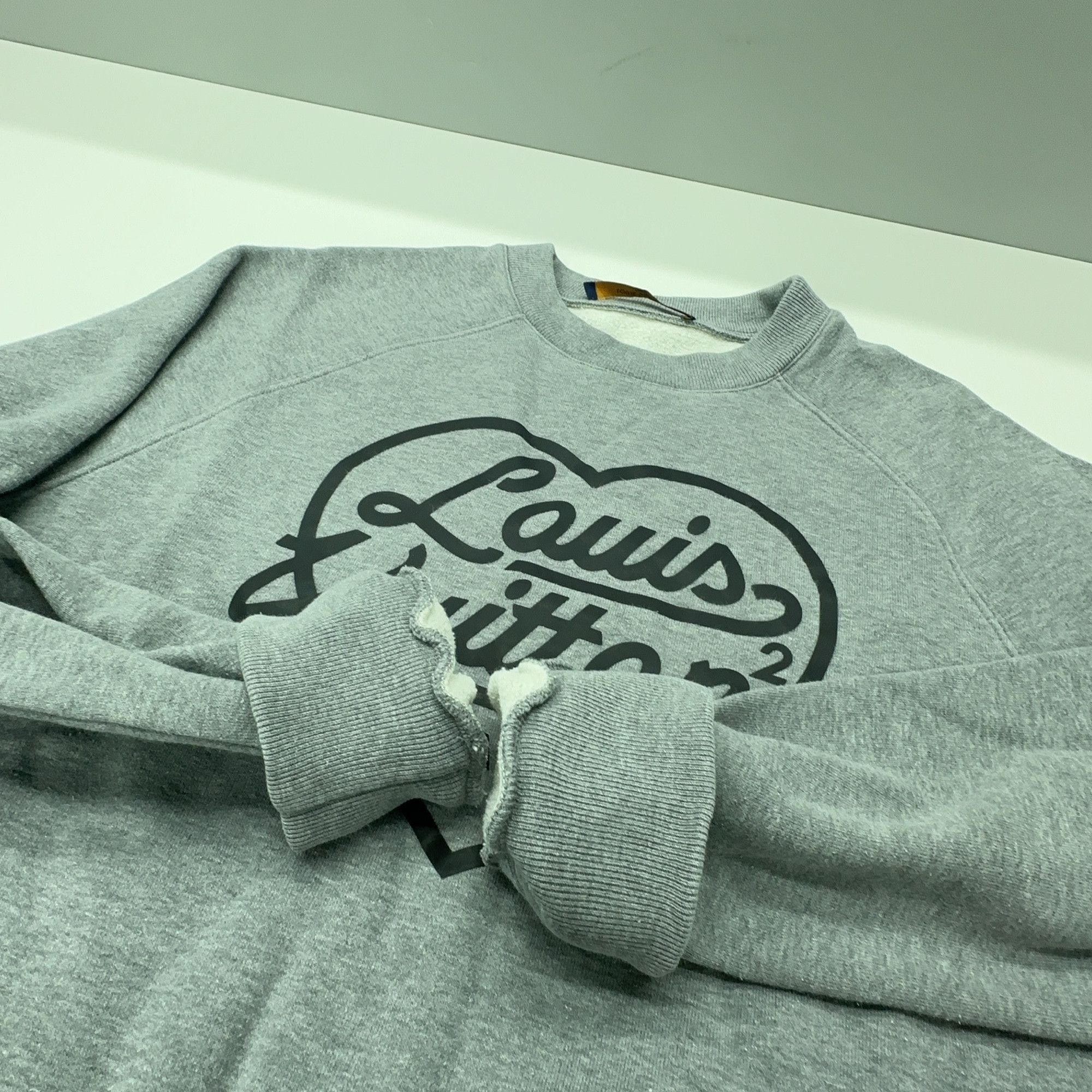 Louis Vuitton Louis Vuitton x Nigo Heart Logo Sweatshirt Size S Size US S / EU 44-46 / 1 - 10 Thumbnail