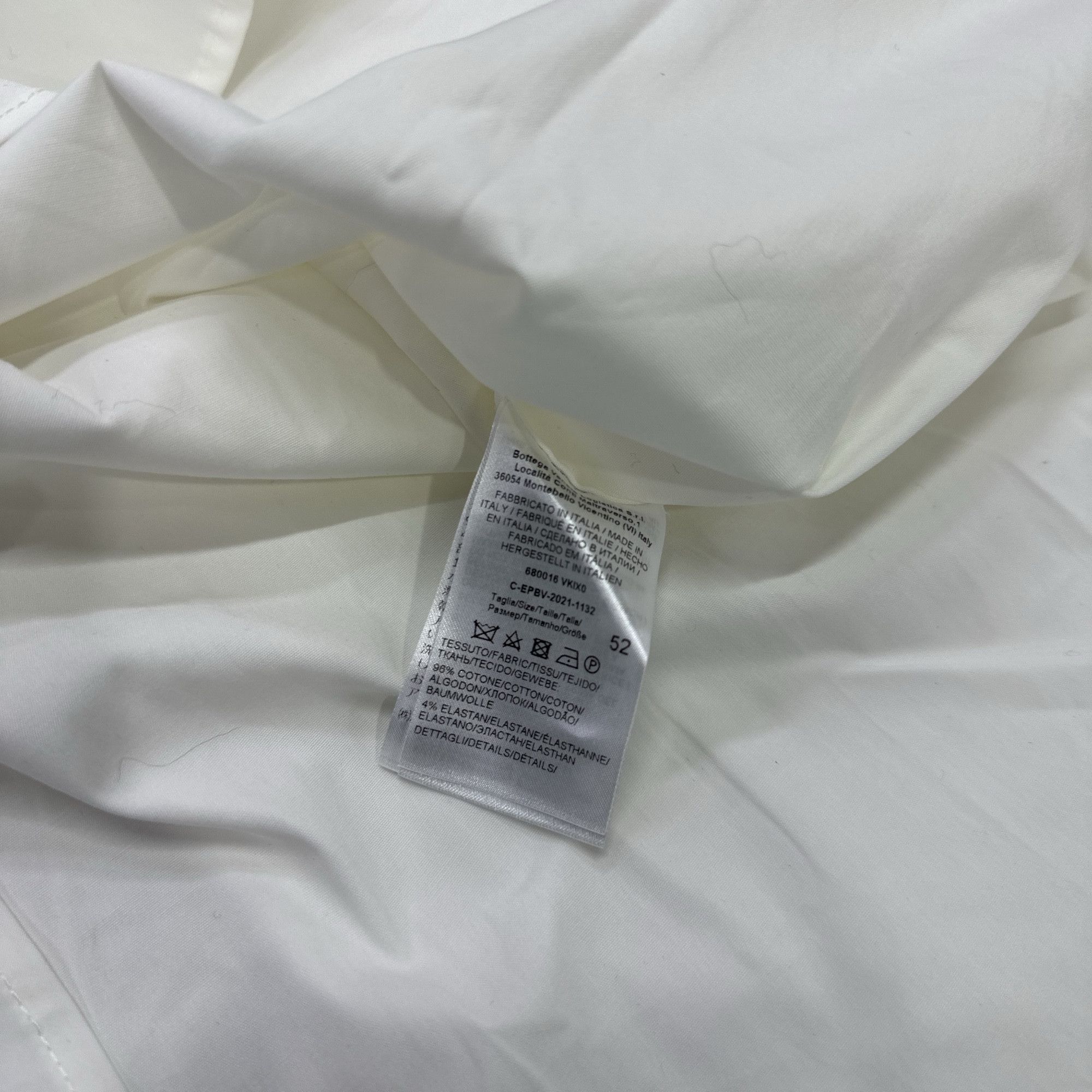 Bottega Veneta Bottega Veneta Cotton Button Up Shirt Size L Size US L / EU 52-54 / 3 - 5 Thumbnail