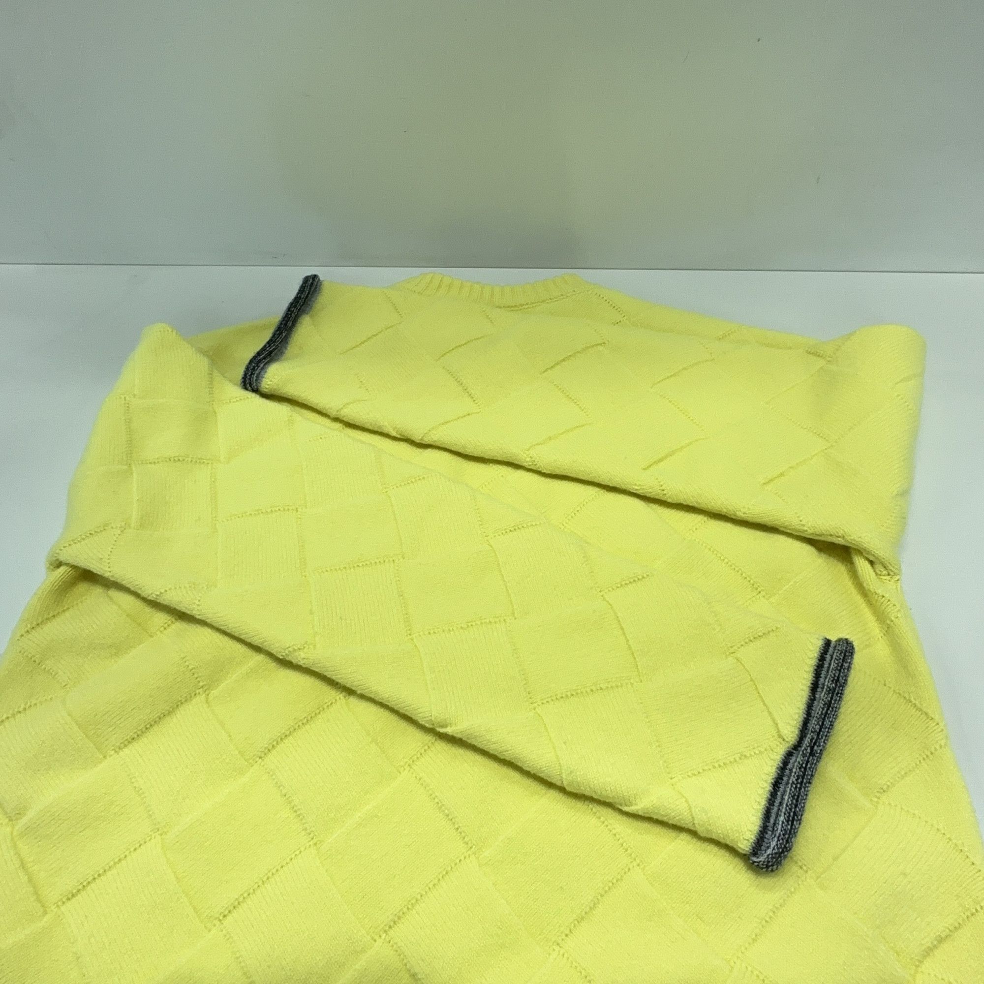 Bottega Veneta Bottega Veneta Quilted Wool Sweater Yellow Size S Size S / US 4 / IT 40 - 11 Thumbnail