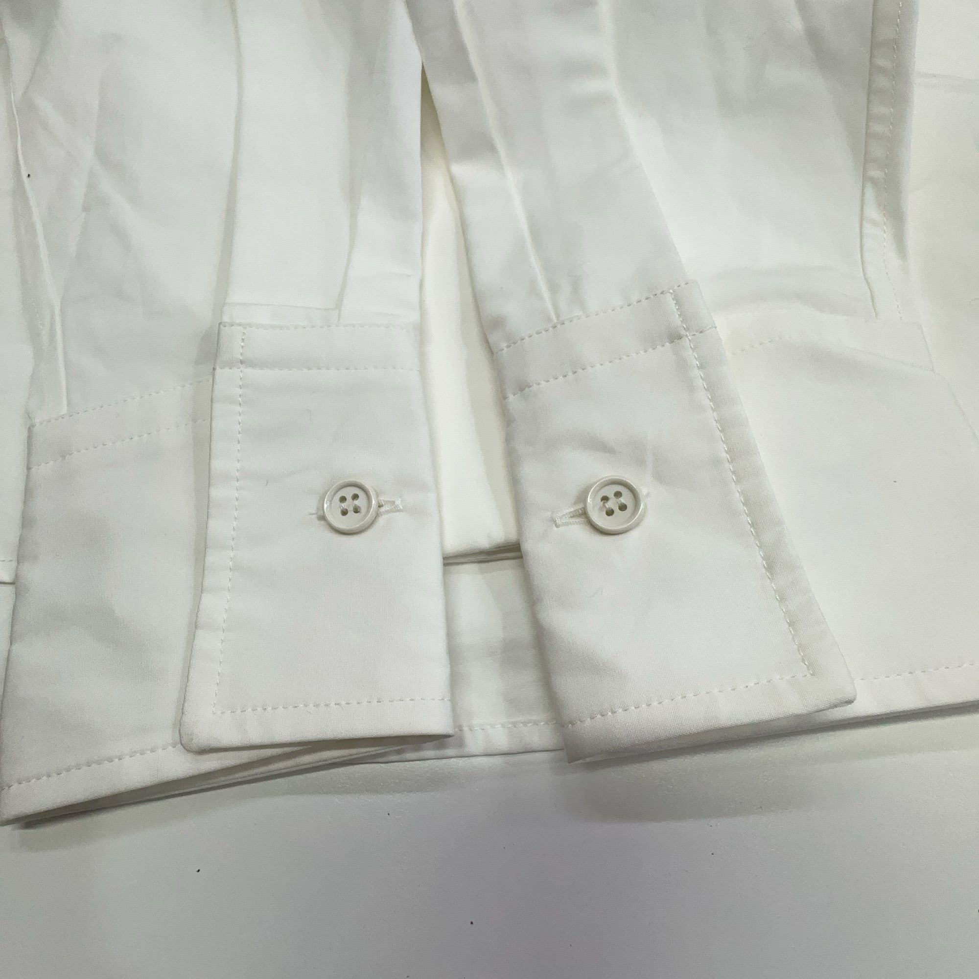 Bottega Veneta Bottega Veneta Pleated Front Button Up Shirt Size S Size US S / EU 44-46 / 1 - 8 Thumbnail
