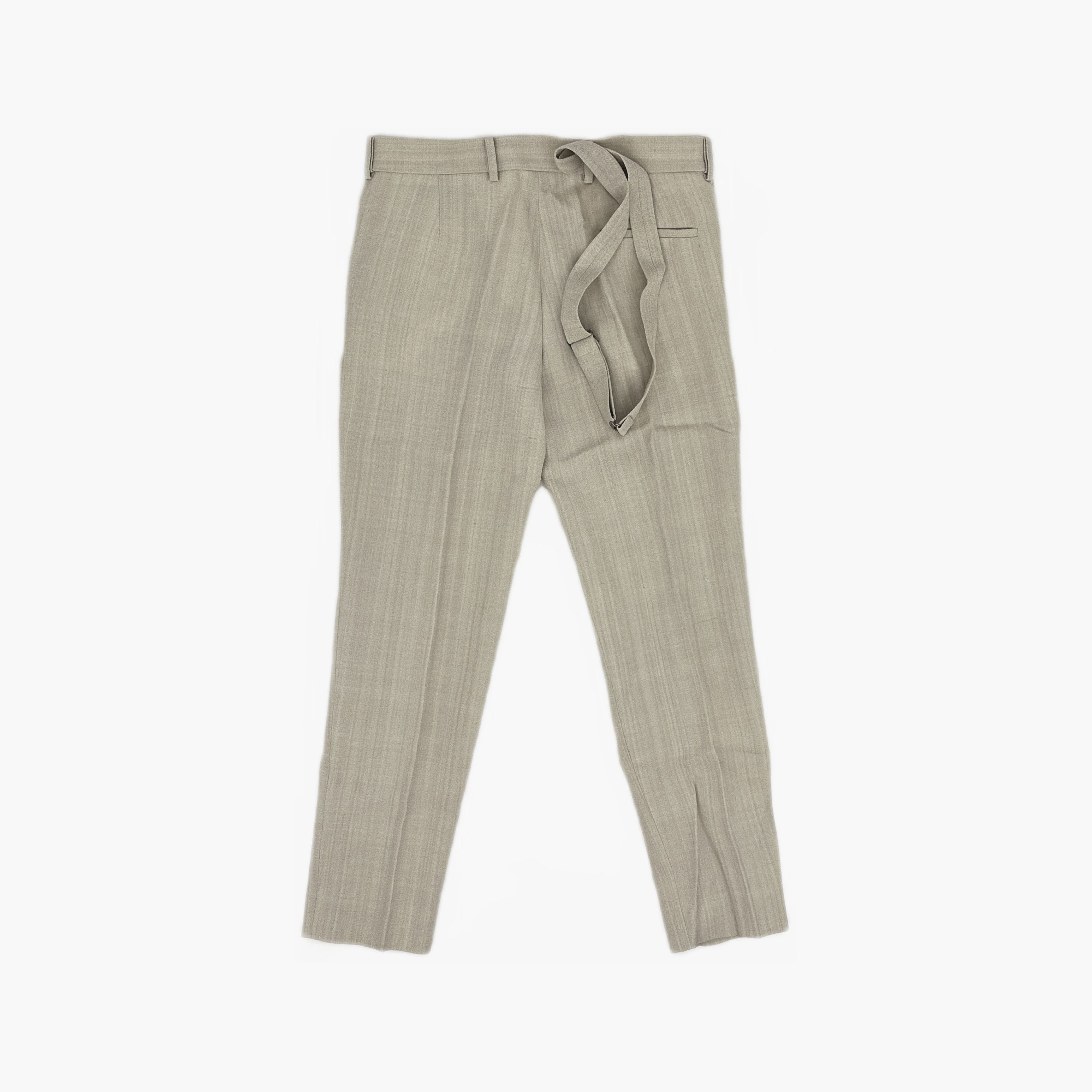 Bottega Veneta Bottega Veneta Herringbone Pants Size 38 Size 26" / US 2 / IT 38 - 2 Thumbnail