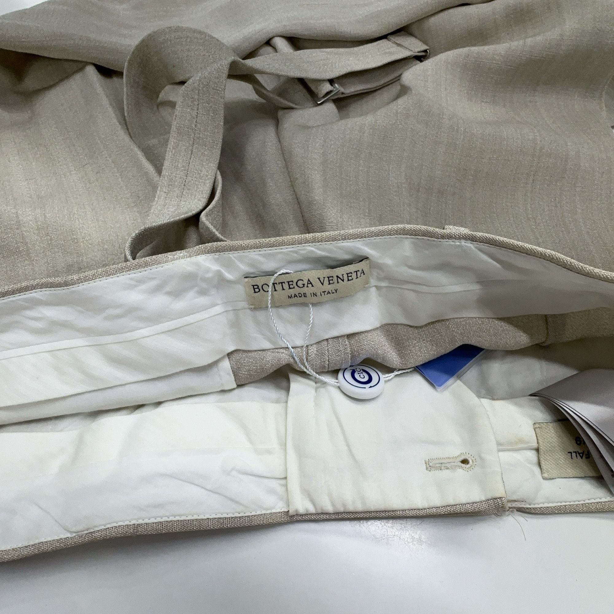 Bottega Veneta Bottega Veneta Herringbone Pants Size 38 Size 26" / US 2 / IT 38 - 5 Thumbnail