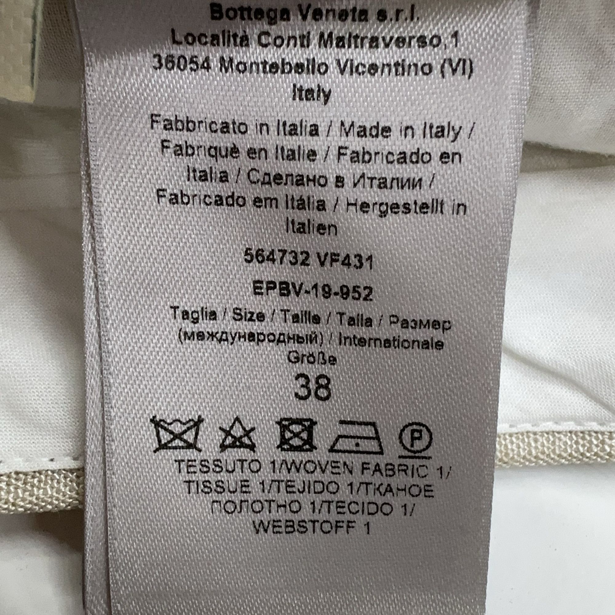 Bottega Veneta Bottega Veneta Herringbone Pants Size 38 Size 26" / US 2 / IT 38 - 4 Thumbnail