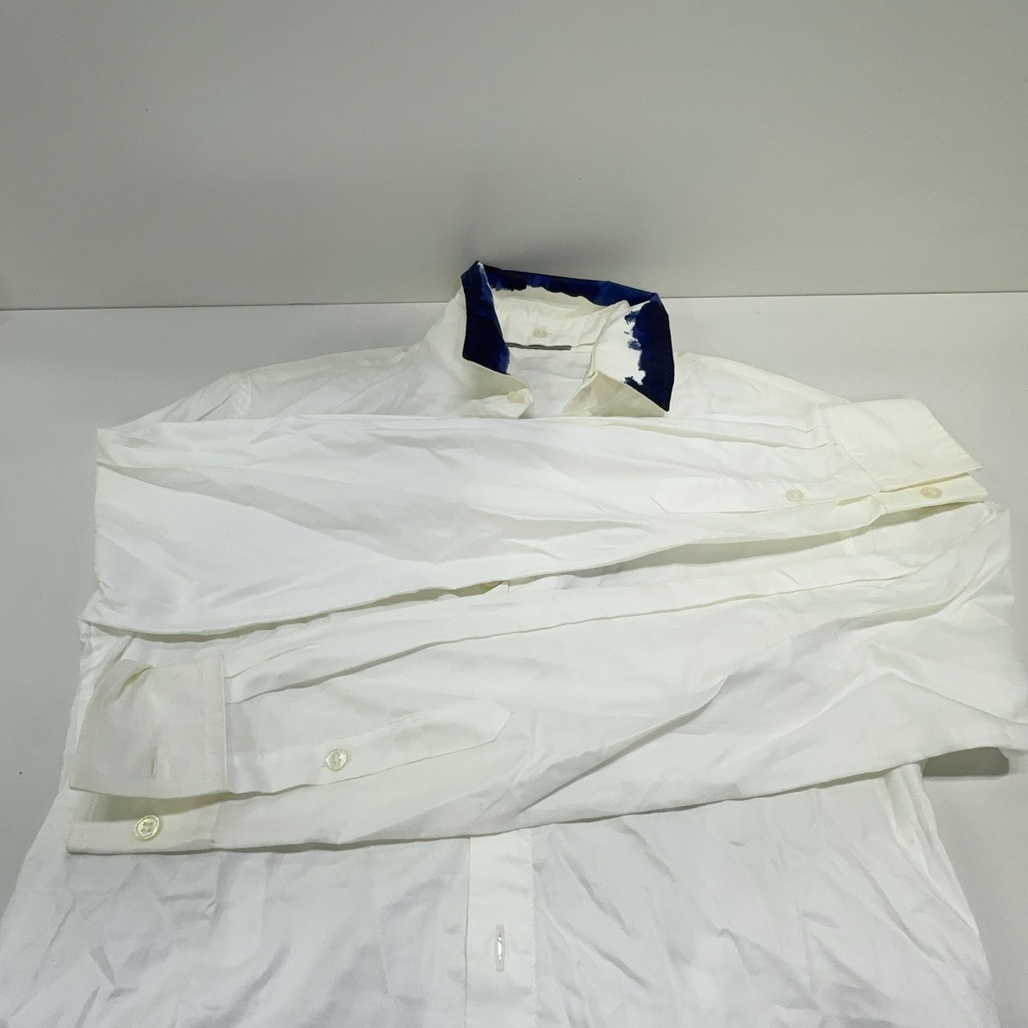 Bottega Veneta Bottega Veneta Blue Collar Detail Button Up Shirt Size S Size US S / EU 44-46 / 1 - 8 Thumbnail