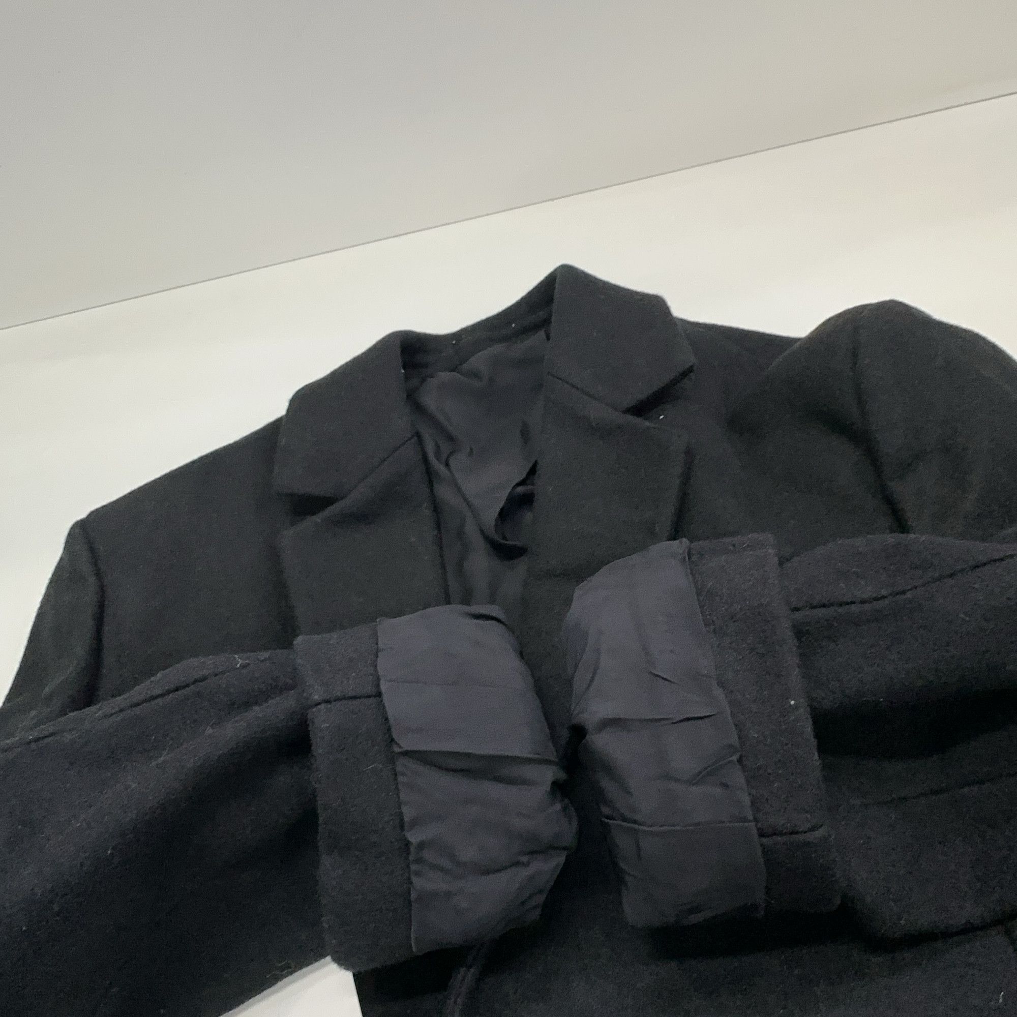Bottega Veneta Bottega Veneta Felted Wool Single Breasted Coat Size M Size US M / EU 48-50 / 2 - 8 Thumbnail