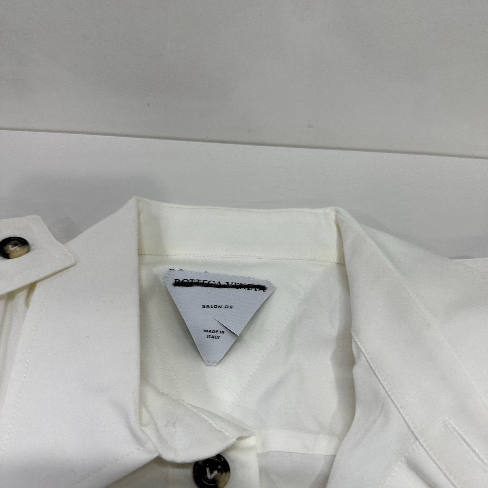Bottega Veneta Bottega Veneta Cotton Blend Button Up Shirt US S Size US S / EU 44-46 / 1 - 4 Thumbnail