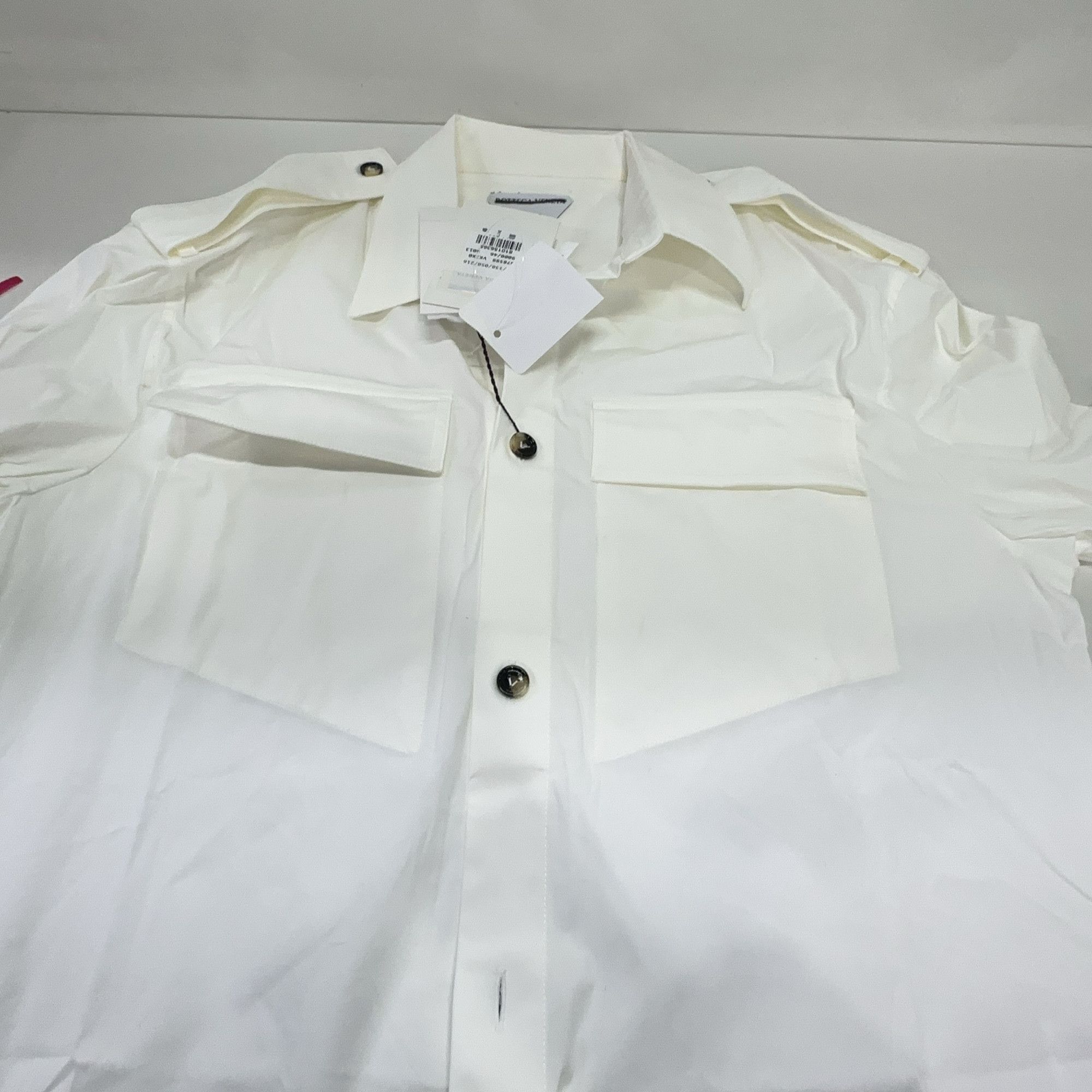 Bottega Veneta Bottega Veneta Cotton Blend Button Up Shirt US S Size US S / EU 44-46 / 1 - 7 Thumbnail