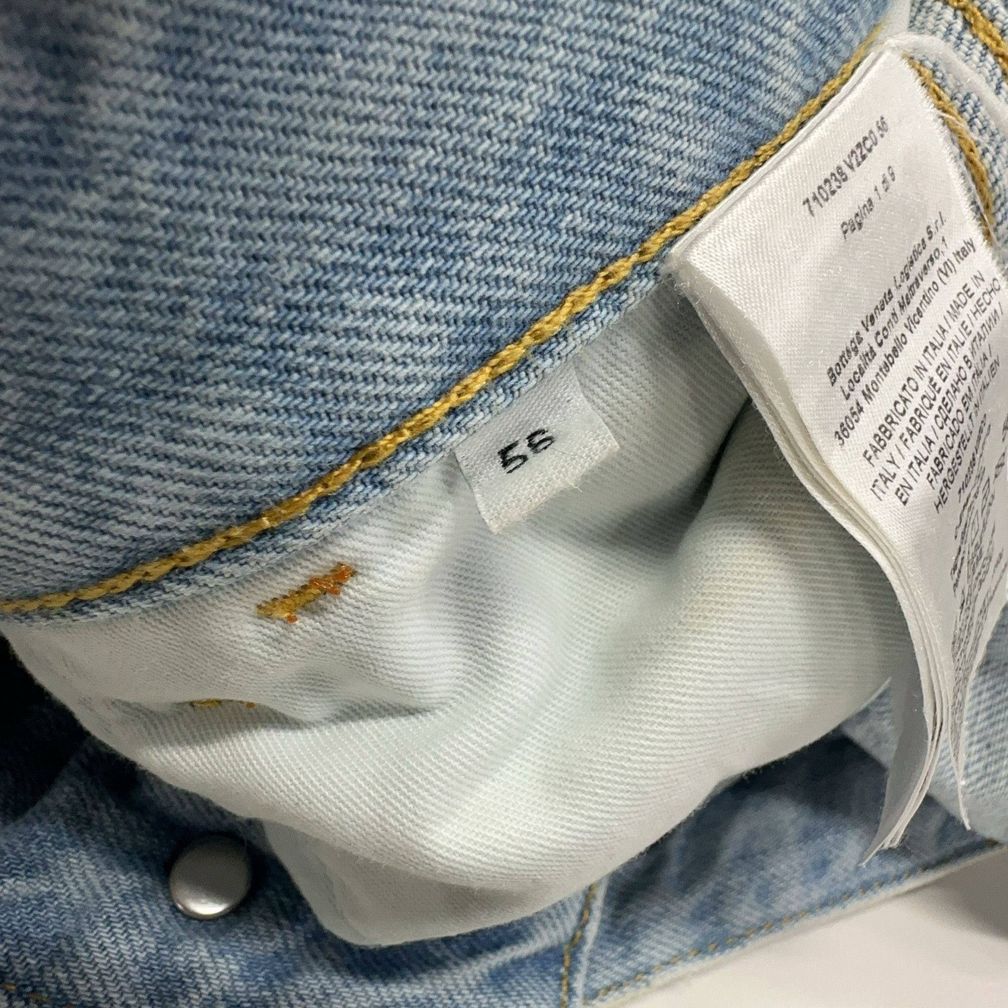 Bottega Veneta Bottega Veneta V-Pocket Denim Jeans Size 56 Size US 40 / EU 56 - 4 Thumbnail