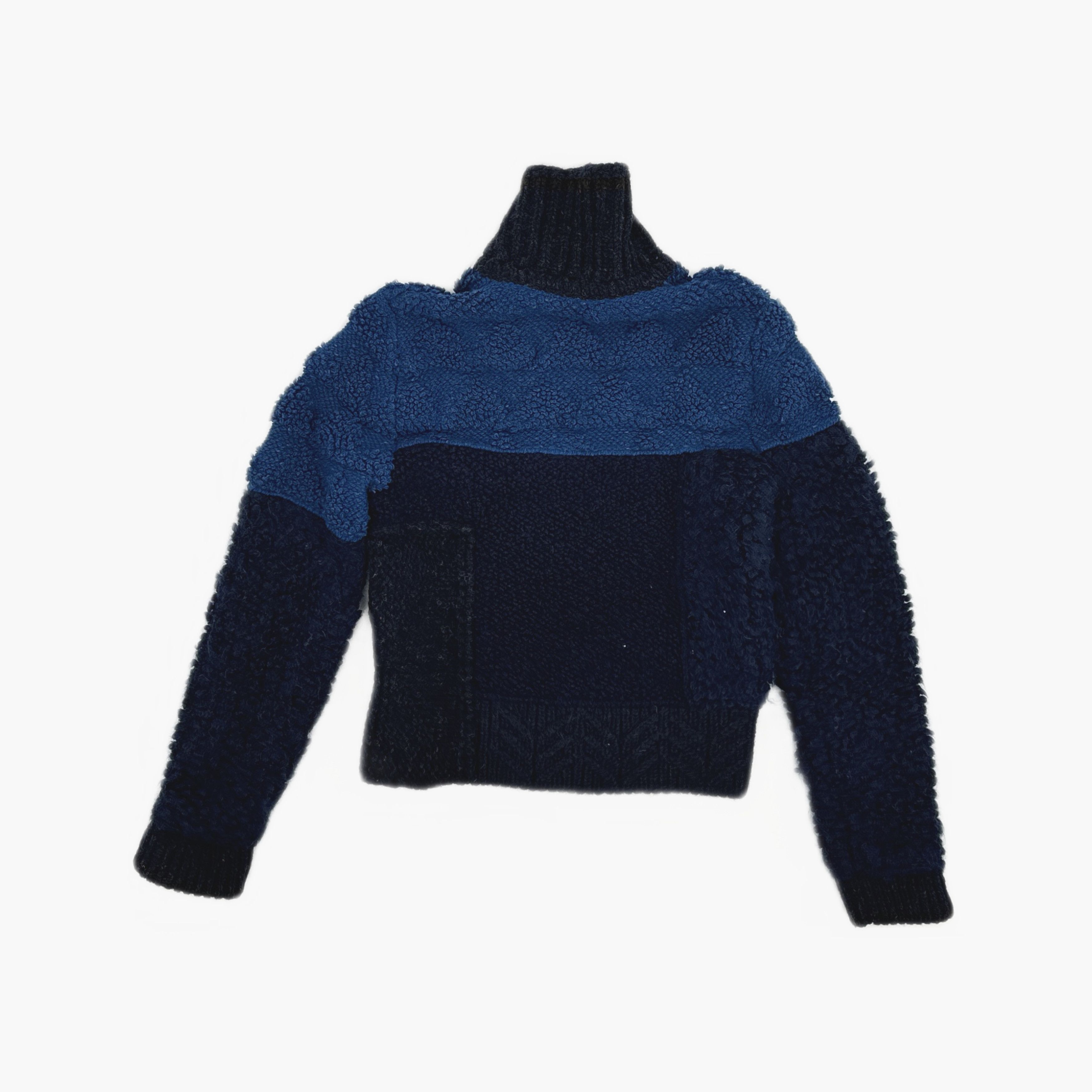 Bottega Veneta Bottega Veneta Colorblock Textured Sweater Size S Size S / US 4 / IT 40 - 2 Thumbnail