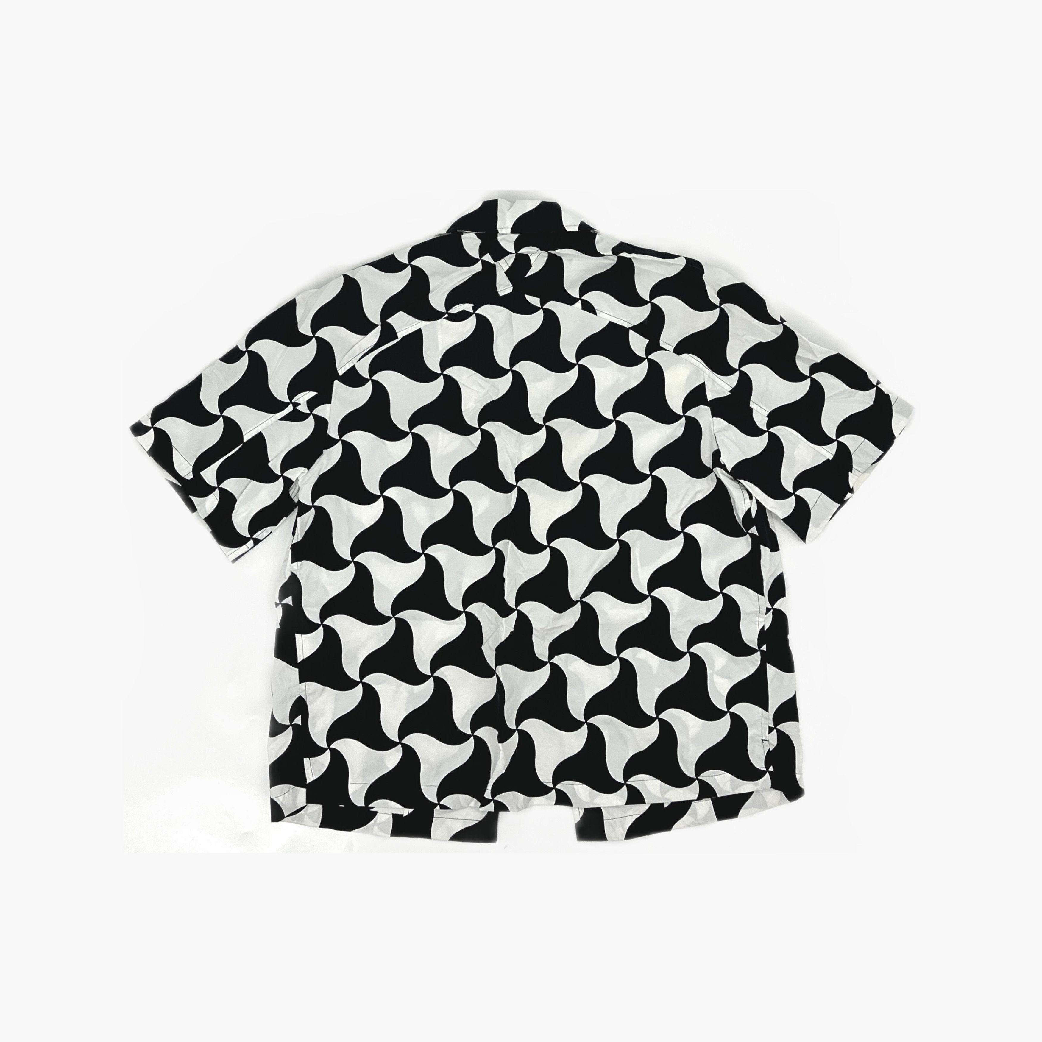 Bottega Veneta Bottega Veneta Geometric Short Sleeve Shirt Size 46 Size US S / EU 44-46 / 1 - 2 Thumbnail