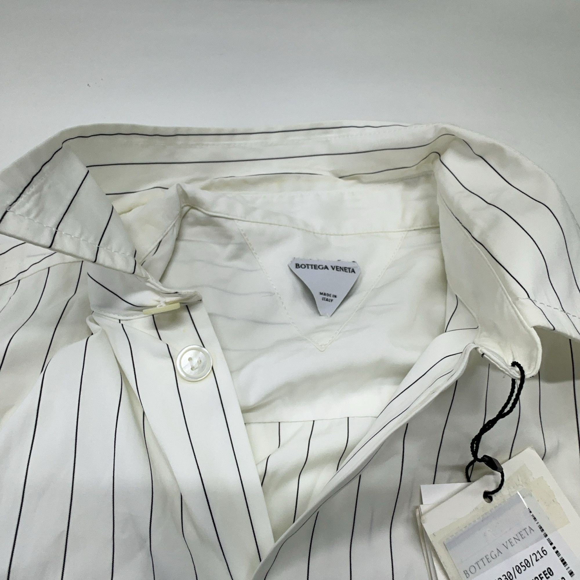 Bottega Veneta Bottega Veneta Striped Button Up Shirt Size S Size US S / EU 44-46 / 1 - 7 Thumbnail